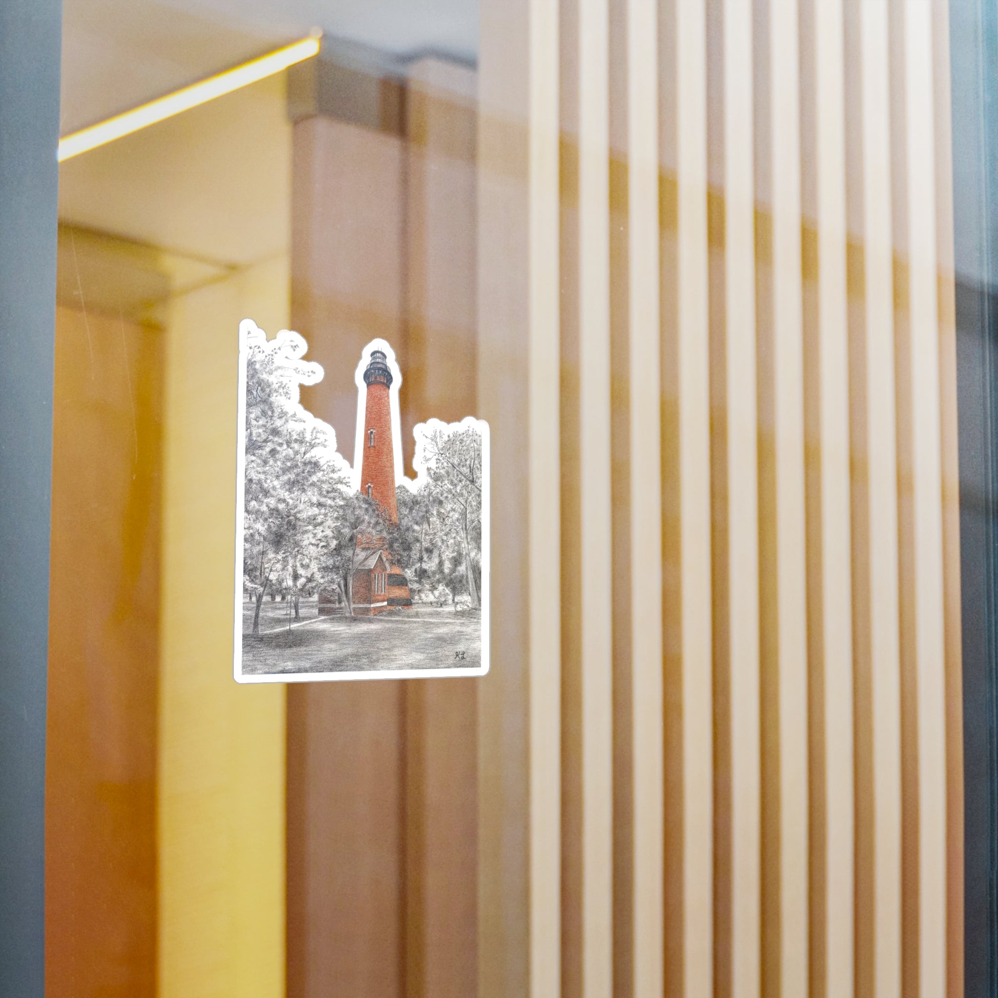 Currituck Lighthouse Vinyl Decals