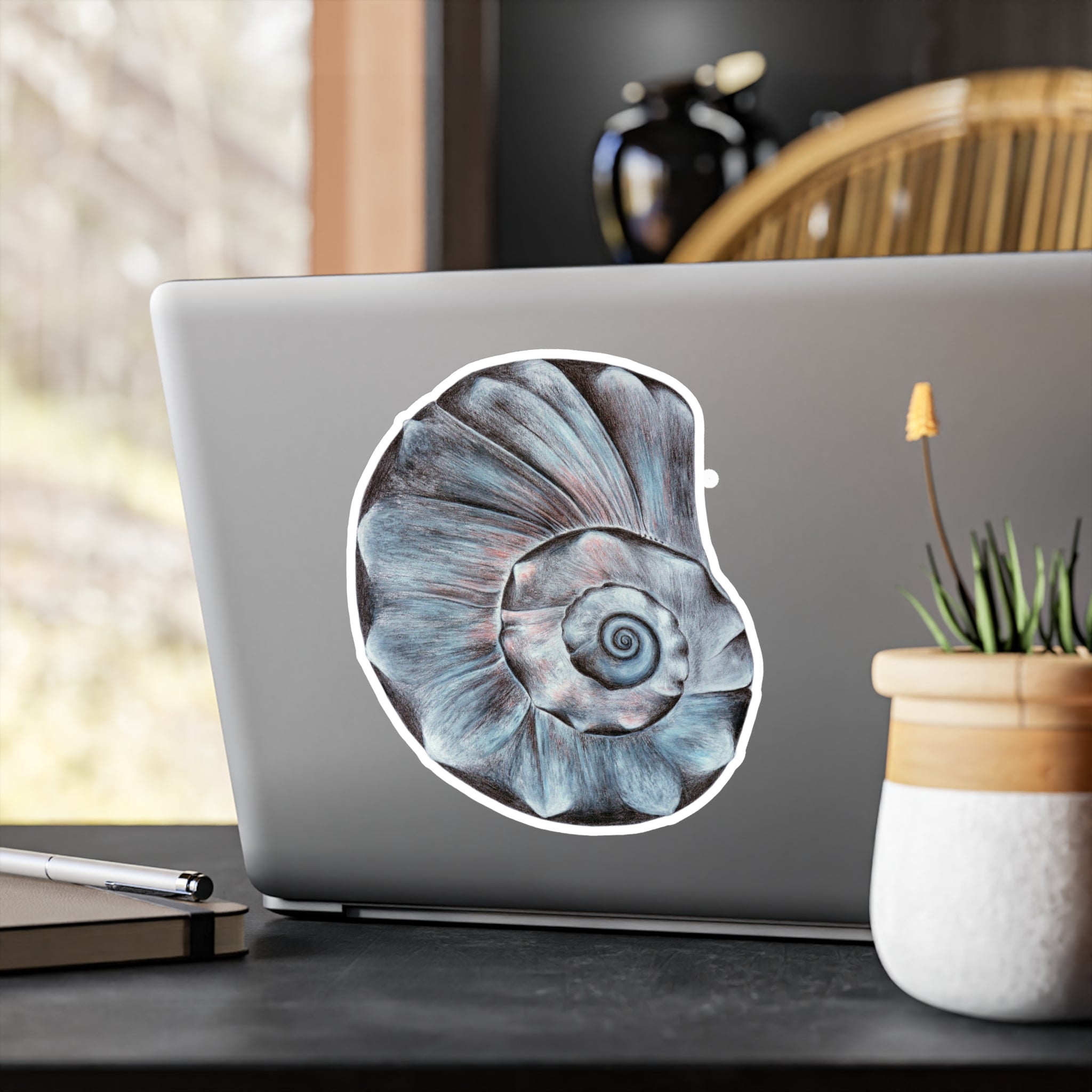 Vinyl Decals (OBX Welk Shell) UV/Water resist