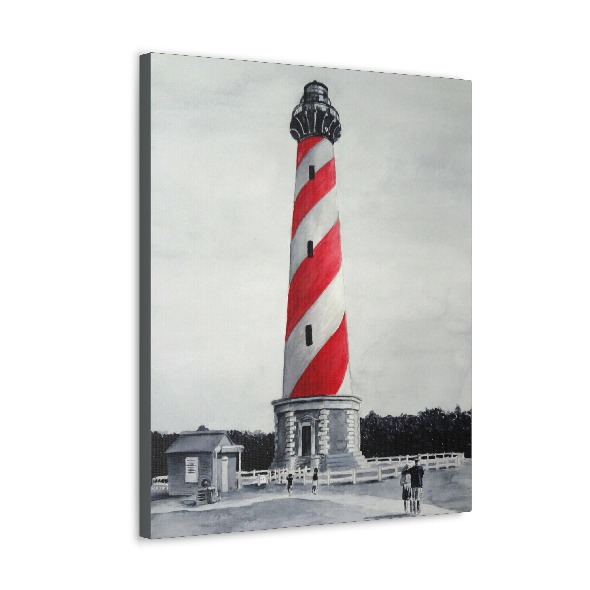 Hatteras Lighthouse (Surreal) Canvas Gallery Wraps