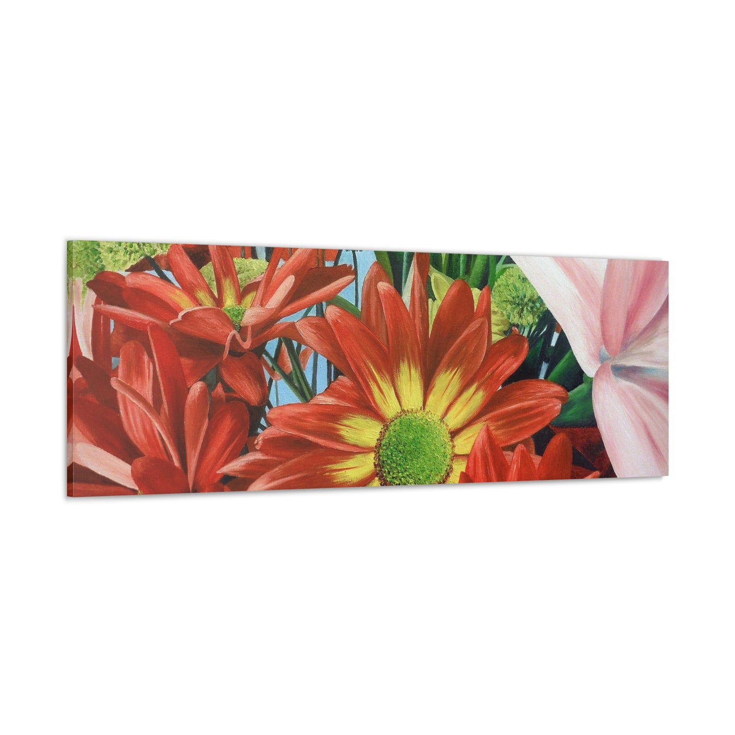 Gallery Print of the Original Oil Painting "Bunch Of Flowers"