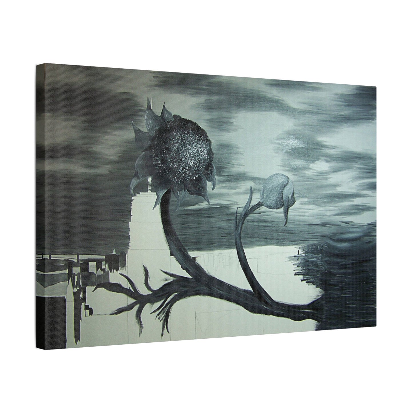 Copy of Tri- State Flower Canvas wall art