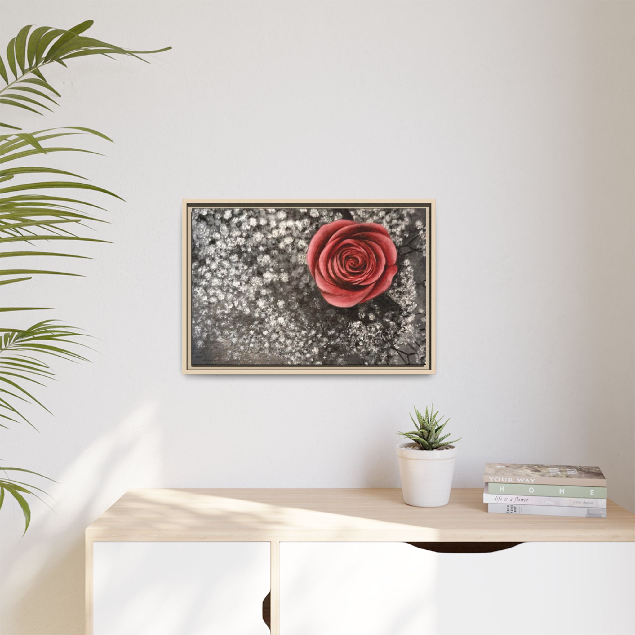 Artist Rose Wall Print