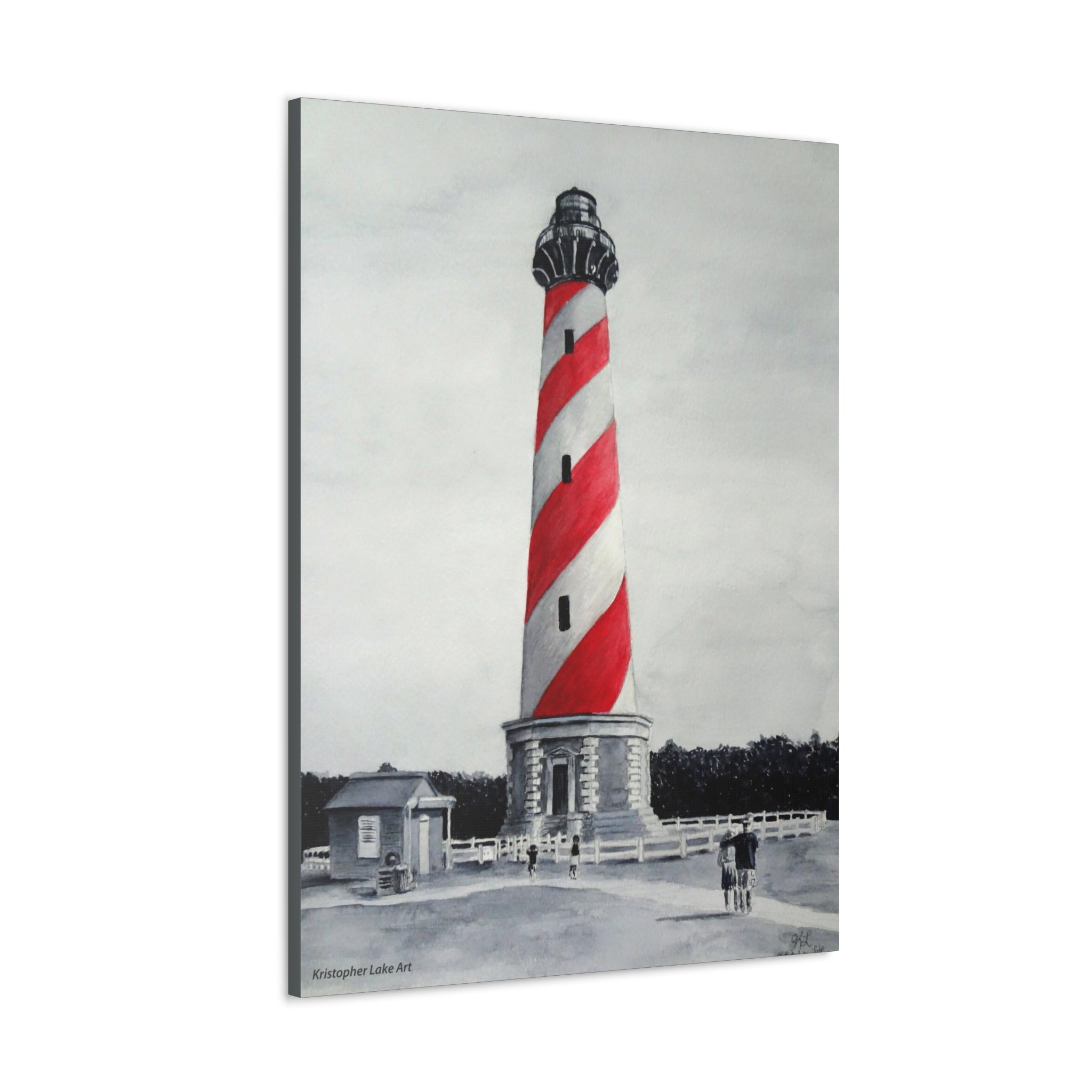 Hatteras Lighthouse (Surreal) Canvas Gallery Wraps