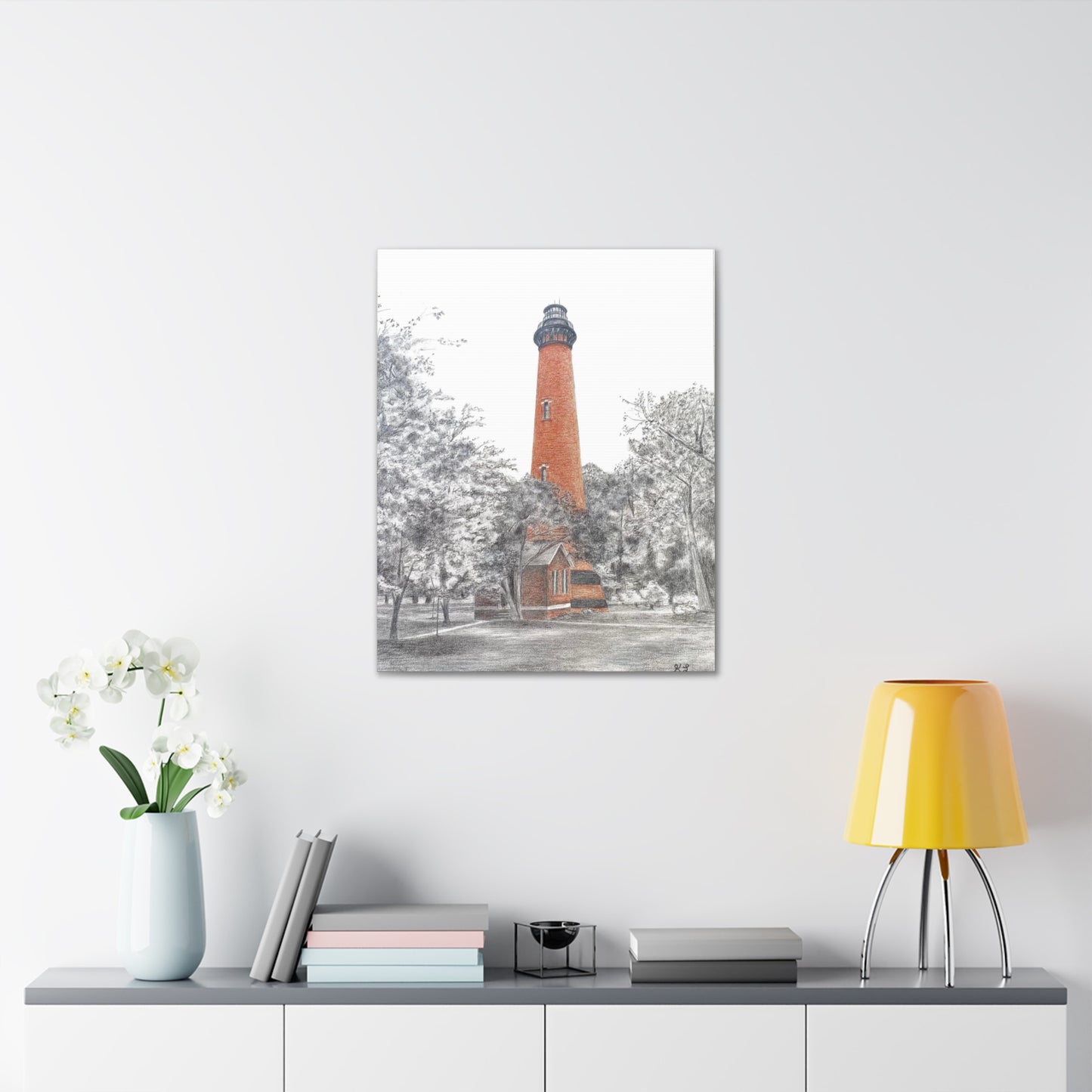Currituck Lighthouse Canvas Gallery Wrap