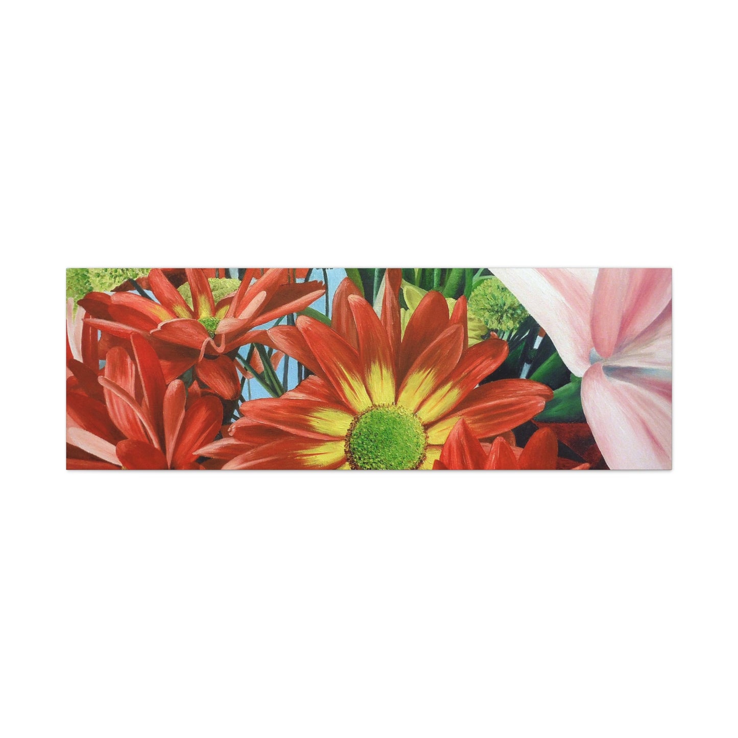 Gallery Print of the Original Oil Painting "Bunch Of Flowers"