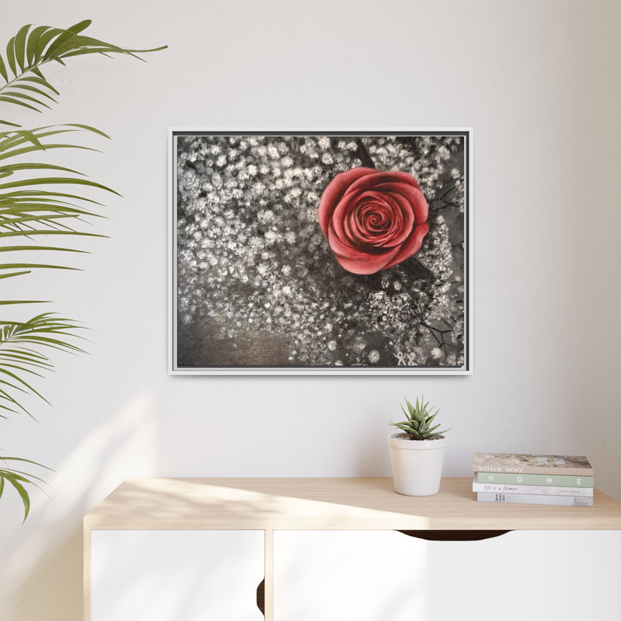 Artist Rose Wall Print