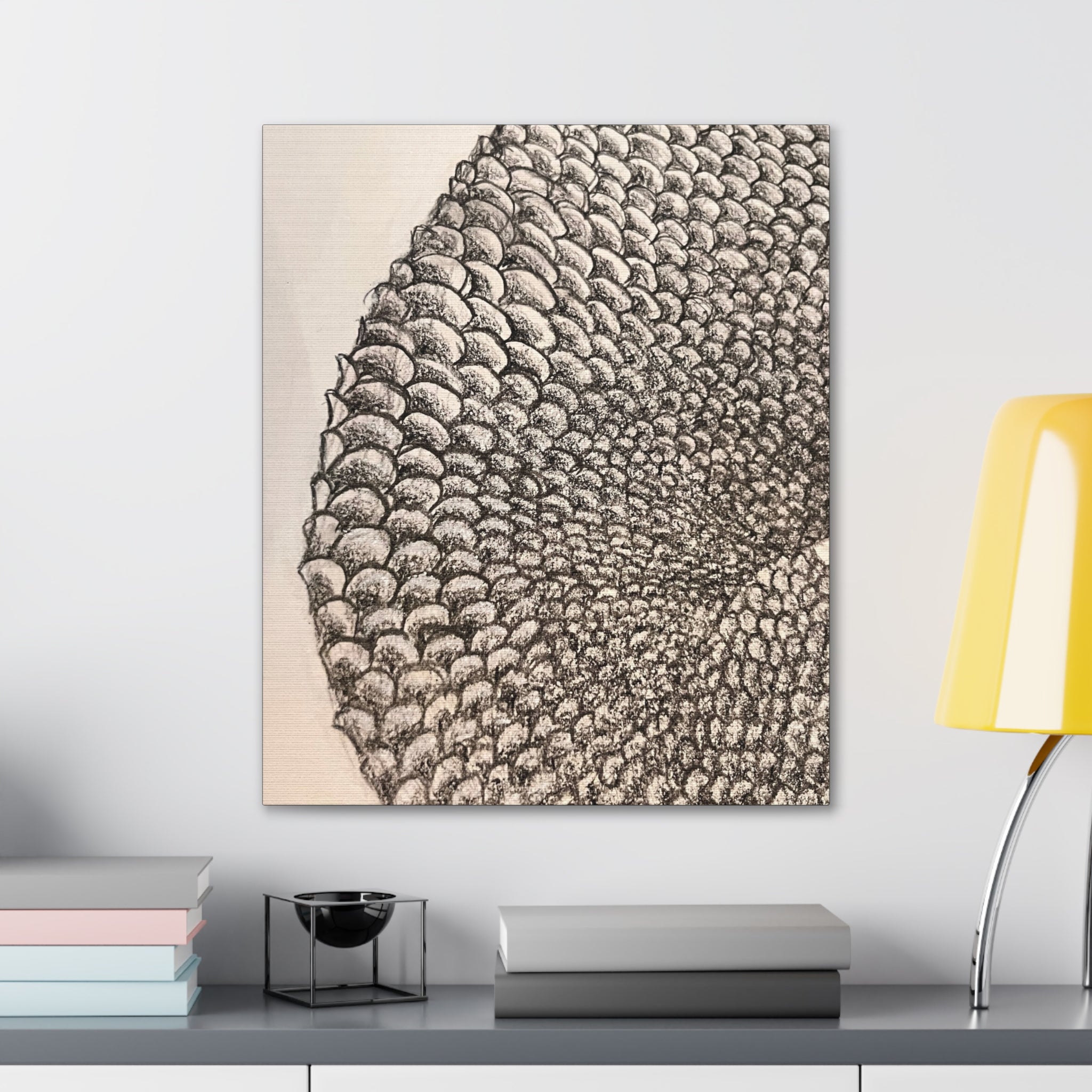 Mermaid Scales Canvas Gallery Wraps