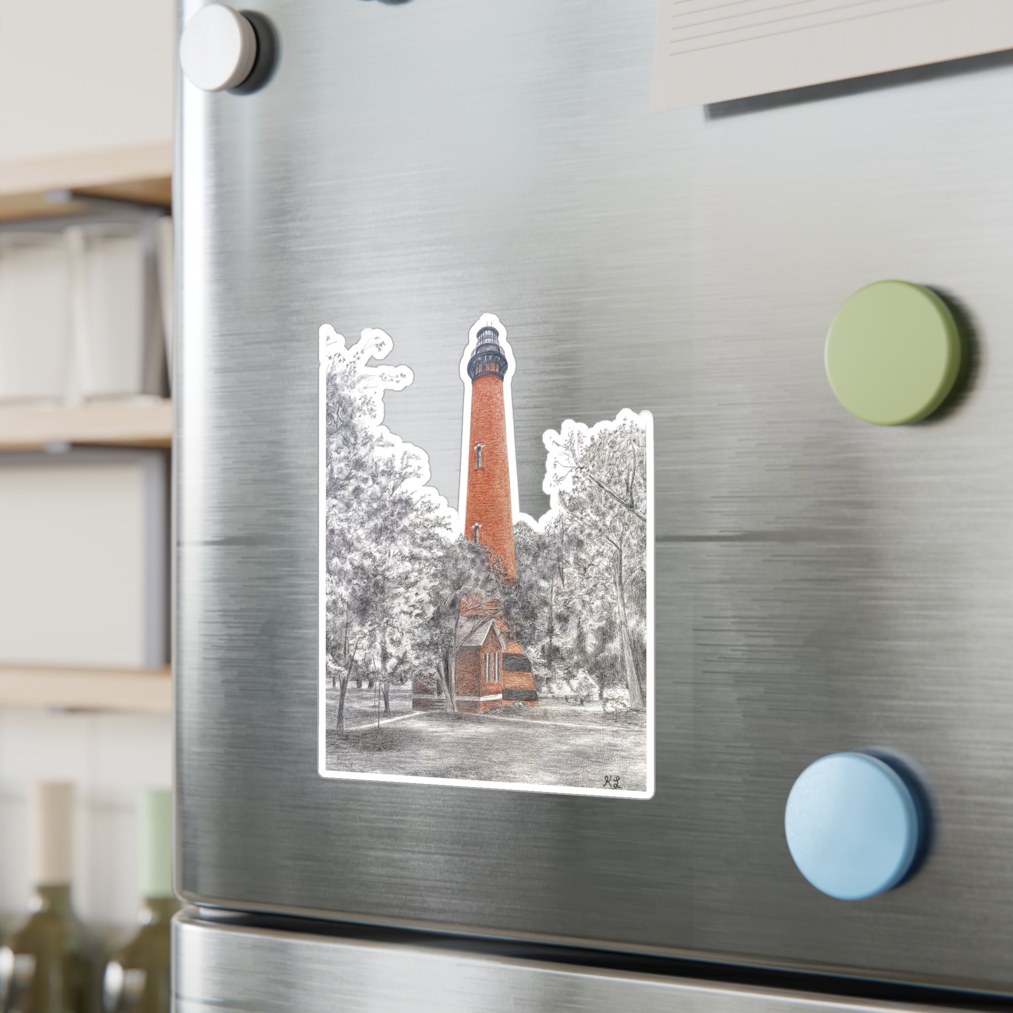 Currituck Lighthouse Vinyl Decals