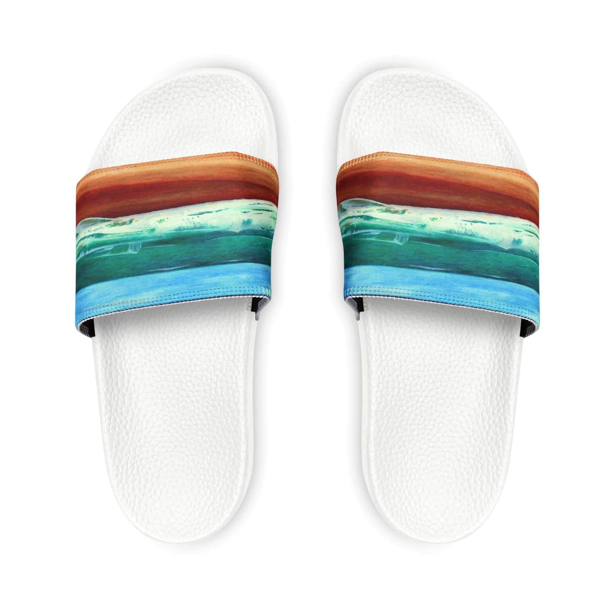 E, Dogwood Trail Youth Beach Slide Sandals