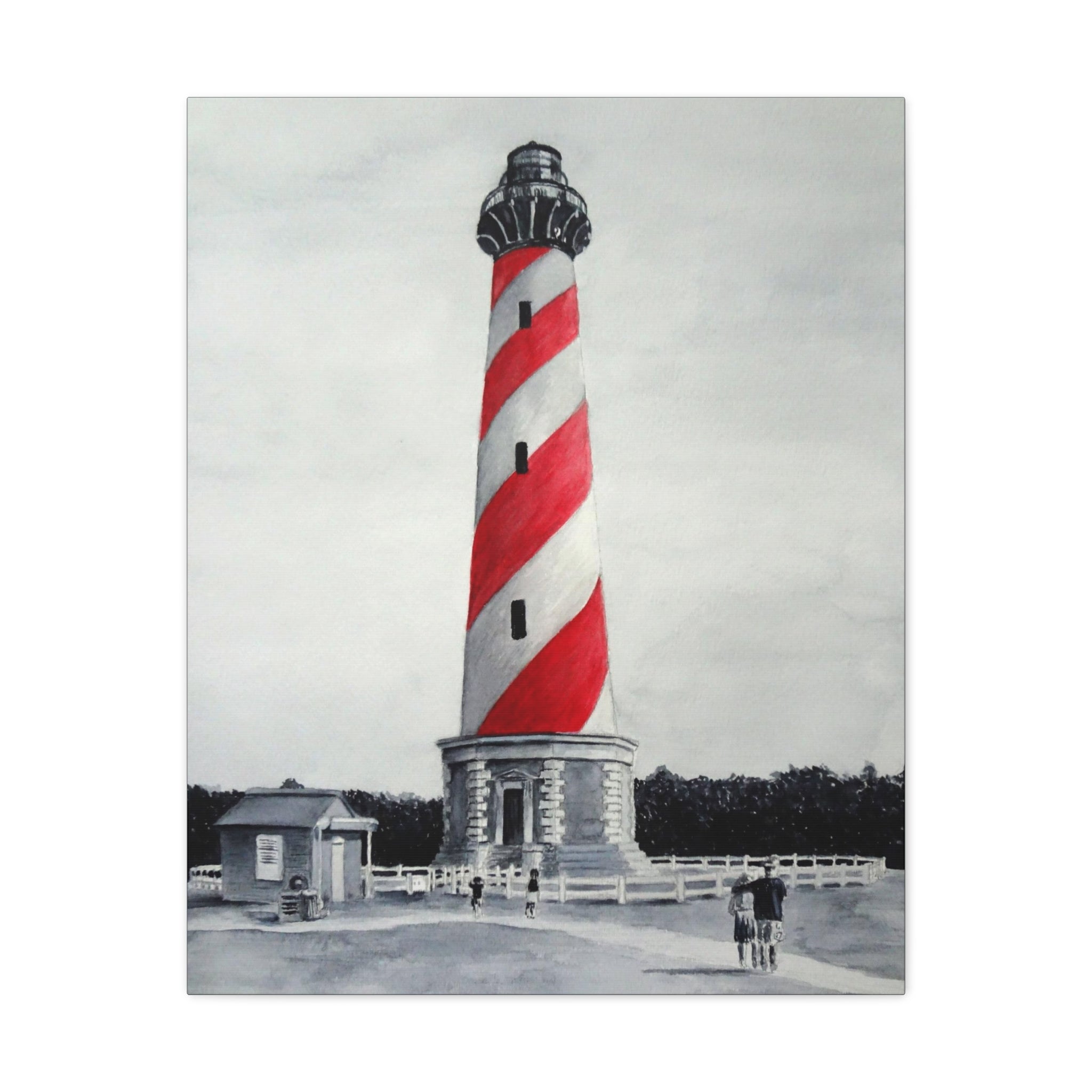 Hatteras Lighthouse (Surreal) Canvas Gallery Wraps