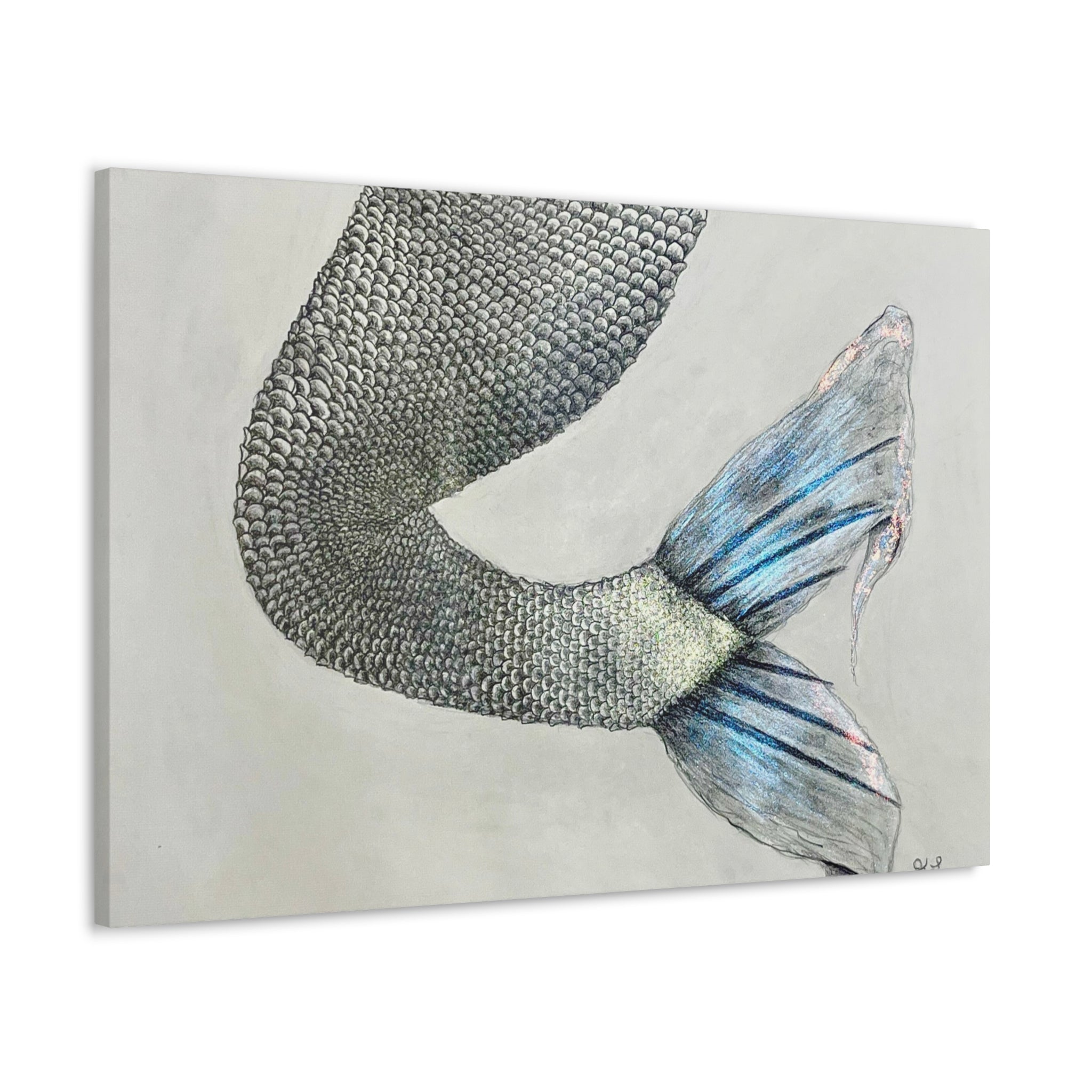 Mermaid #1 second Edition Canvas Gallery Wraps