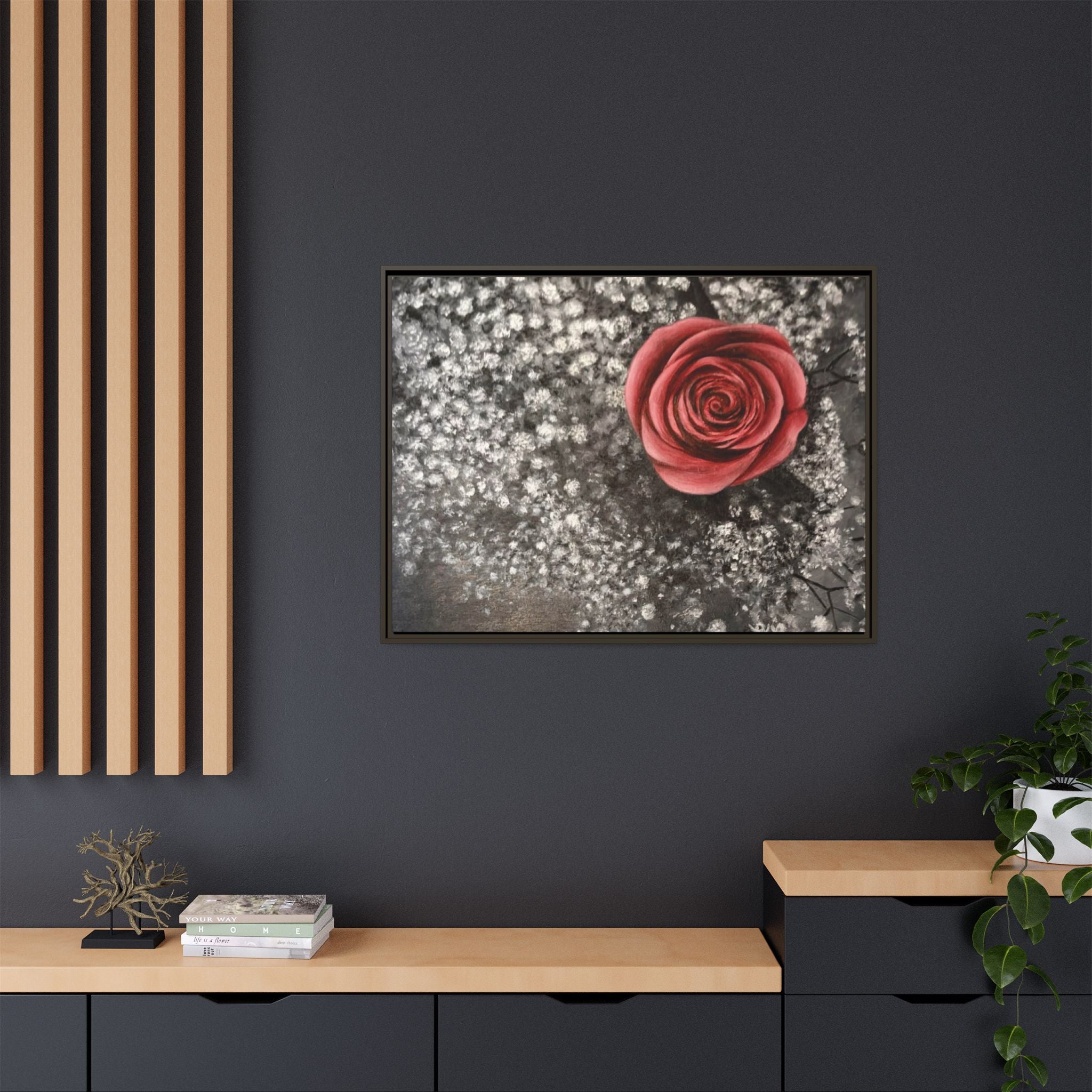 Artist Rose Wall Print
