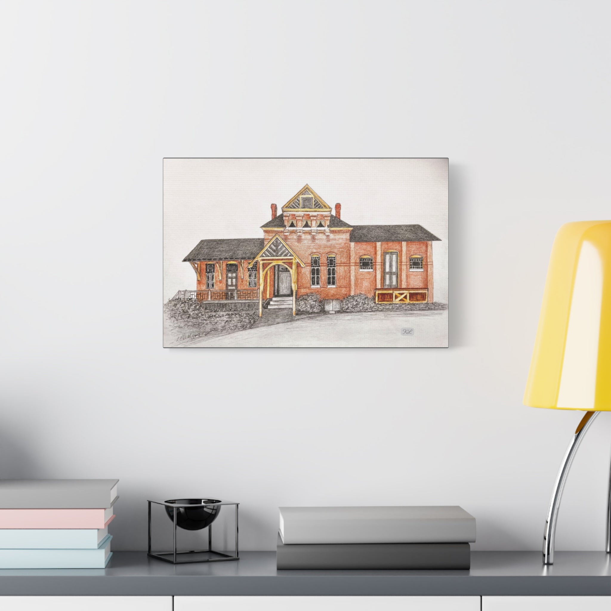 Sykesville Station Canvas Wall Art