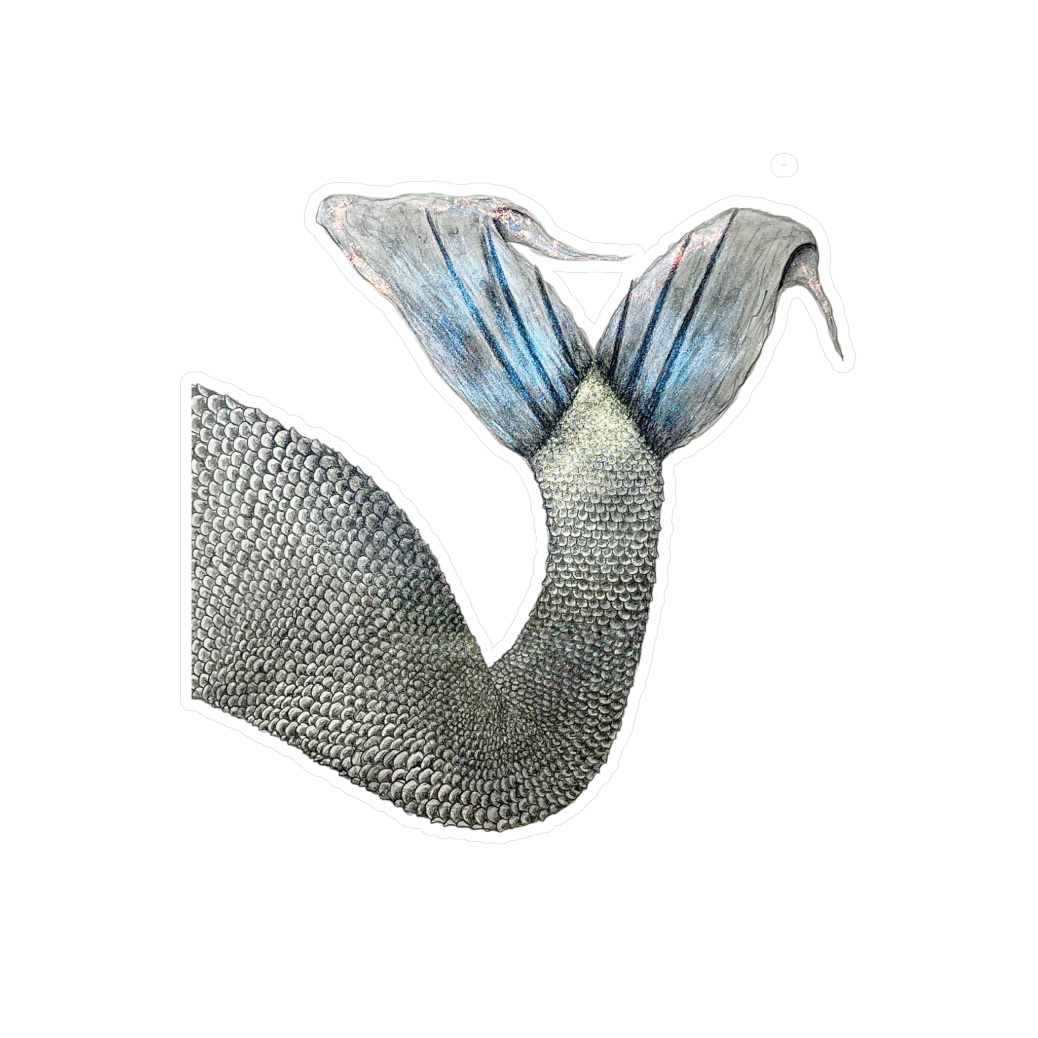 OBX Mermaid #1 Kiss-Cut Vinyl Decals