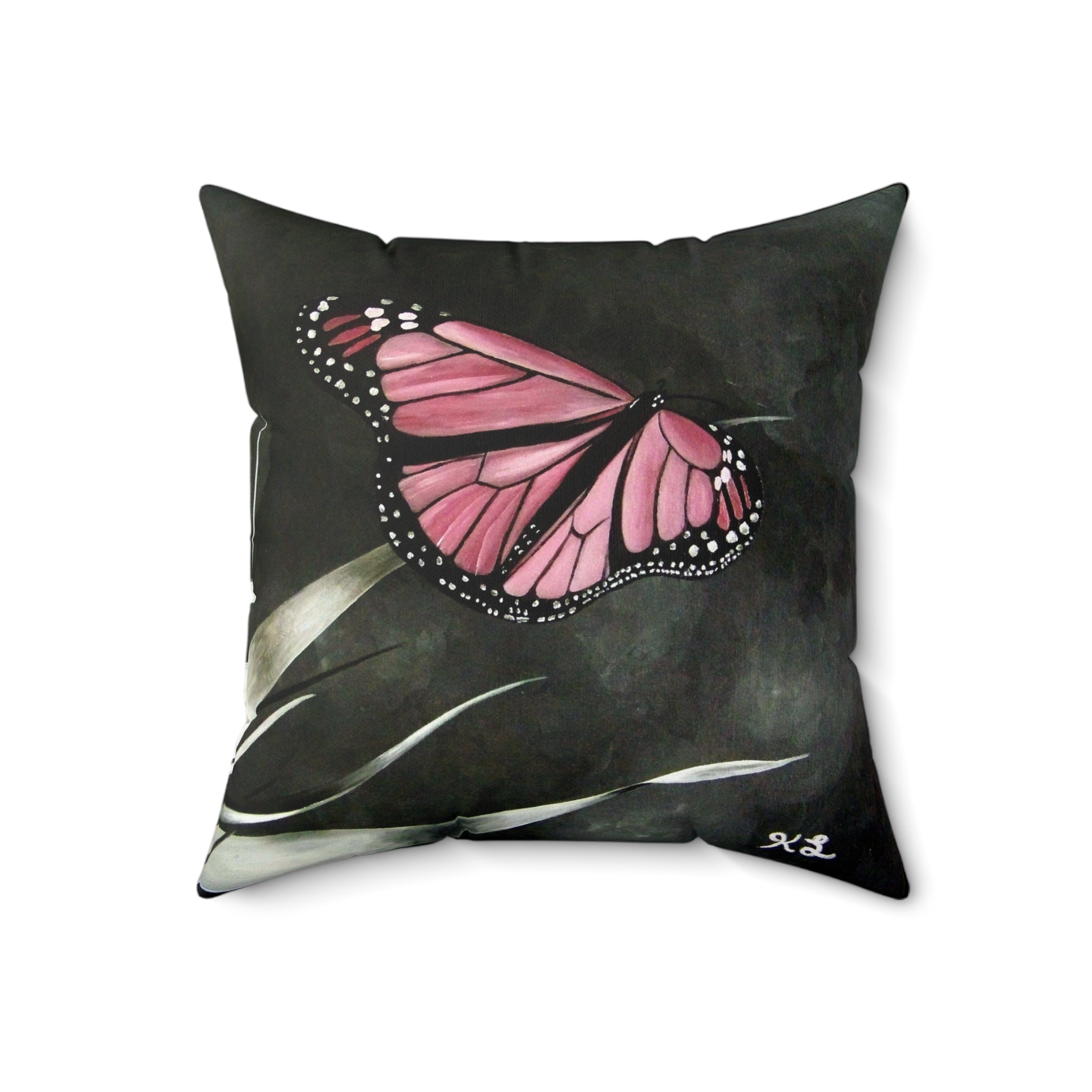 The First Butterfly Accent Pillow