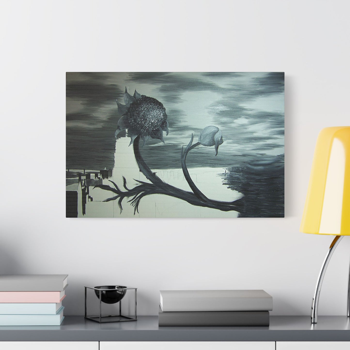 Copy of Tri- State Flower Canvas wall art