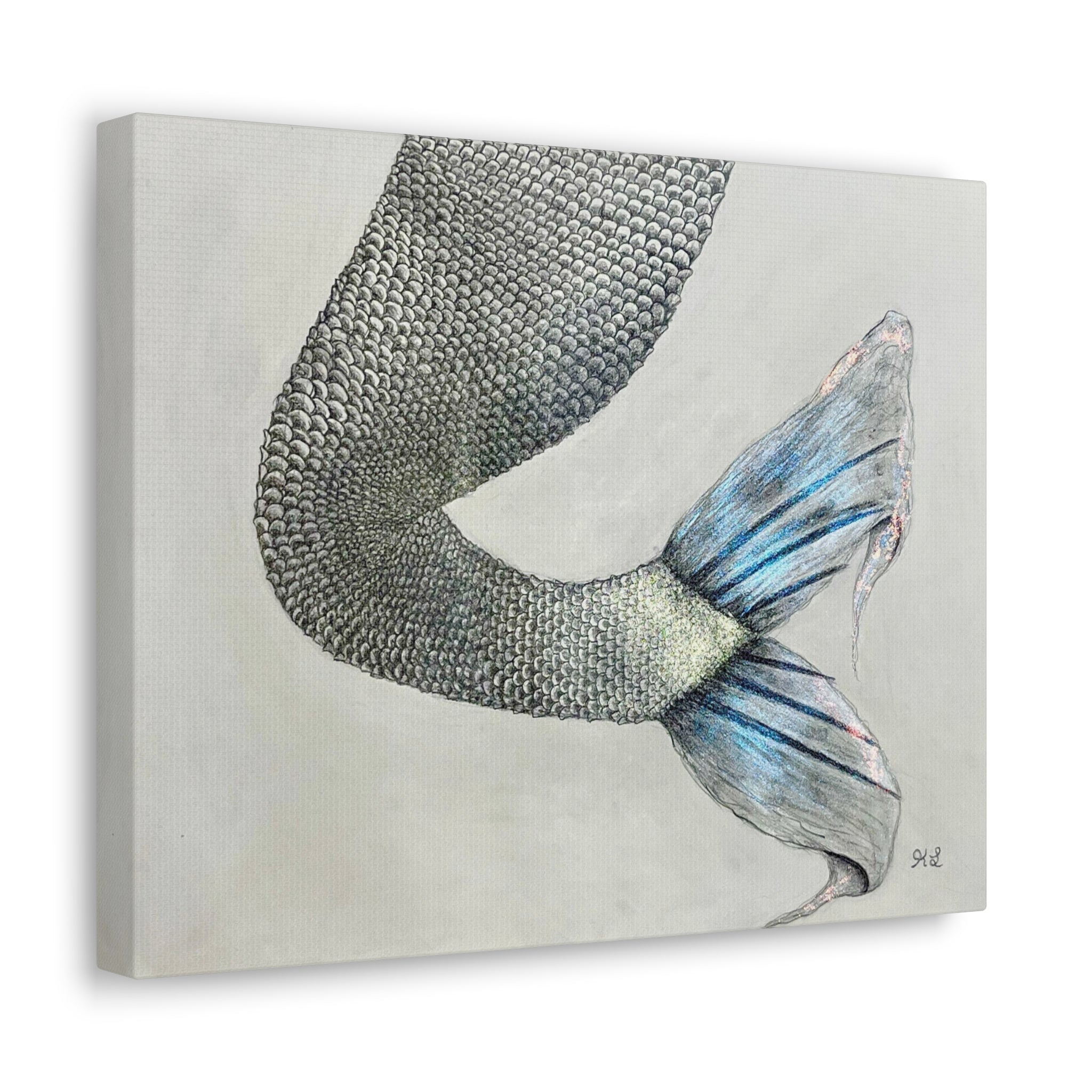 Mermaid #1 second Edition Canvas Gallery Wraps