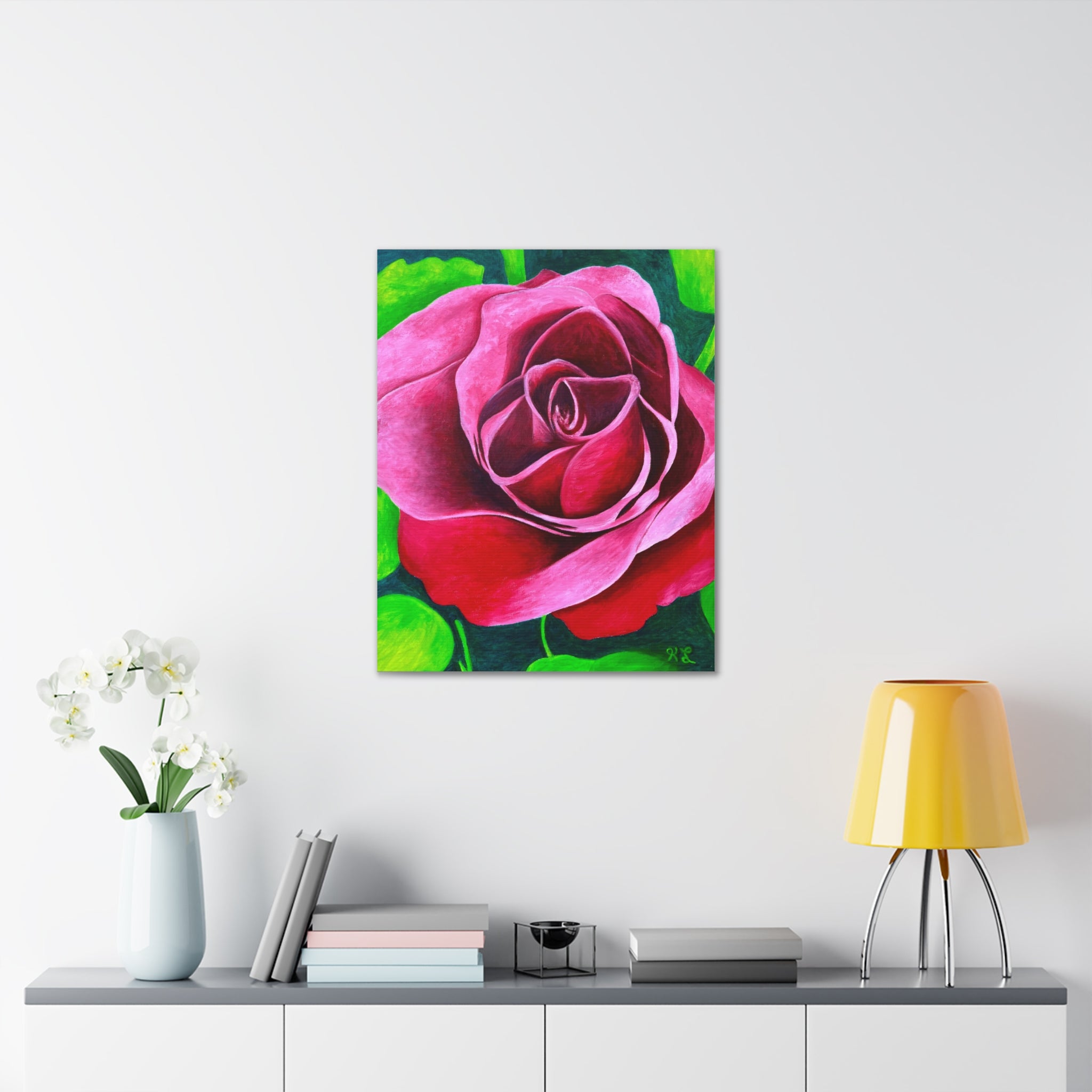 Second Rose Canvas Gallery Wall Art