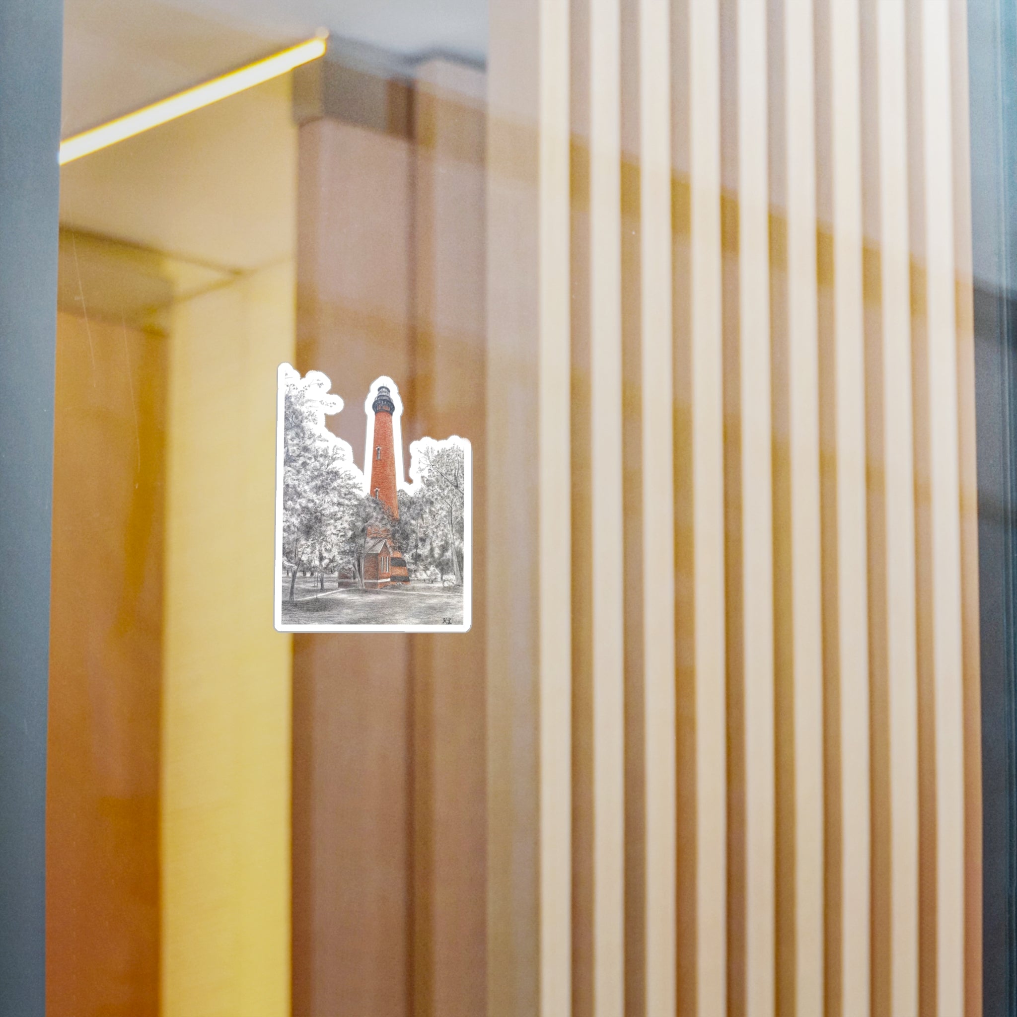 Currituck Lighthouse Vinyl Decals