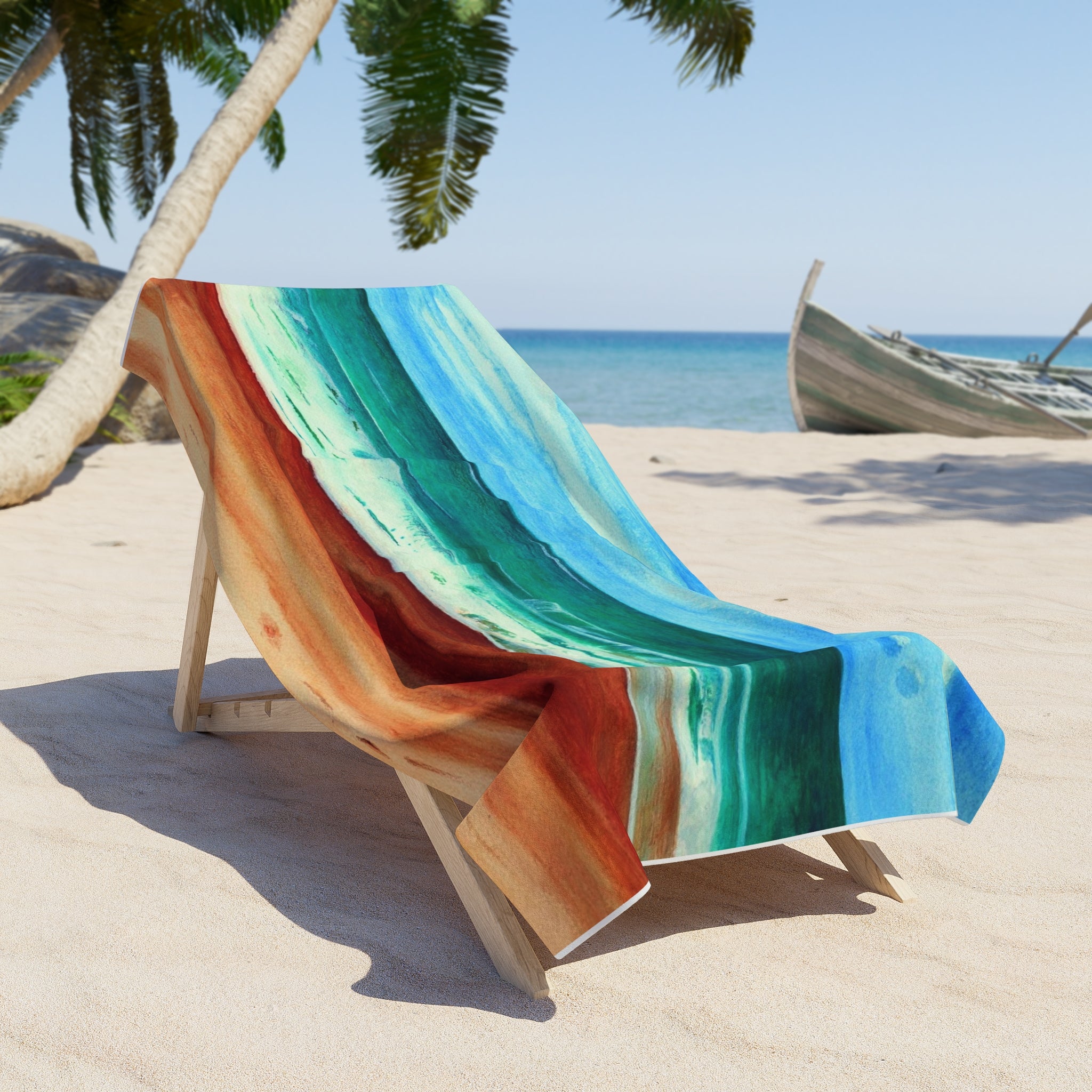 E. Dogwood Trail Beach Towel