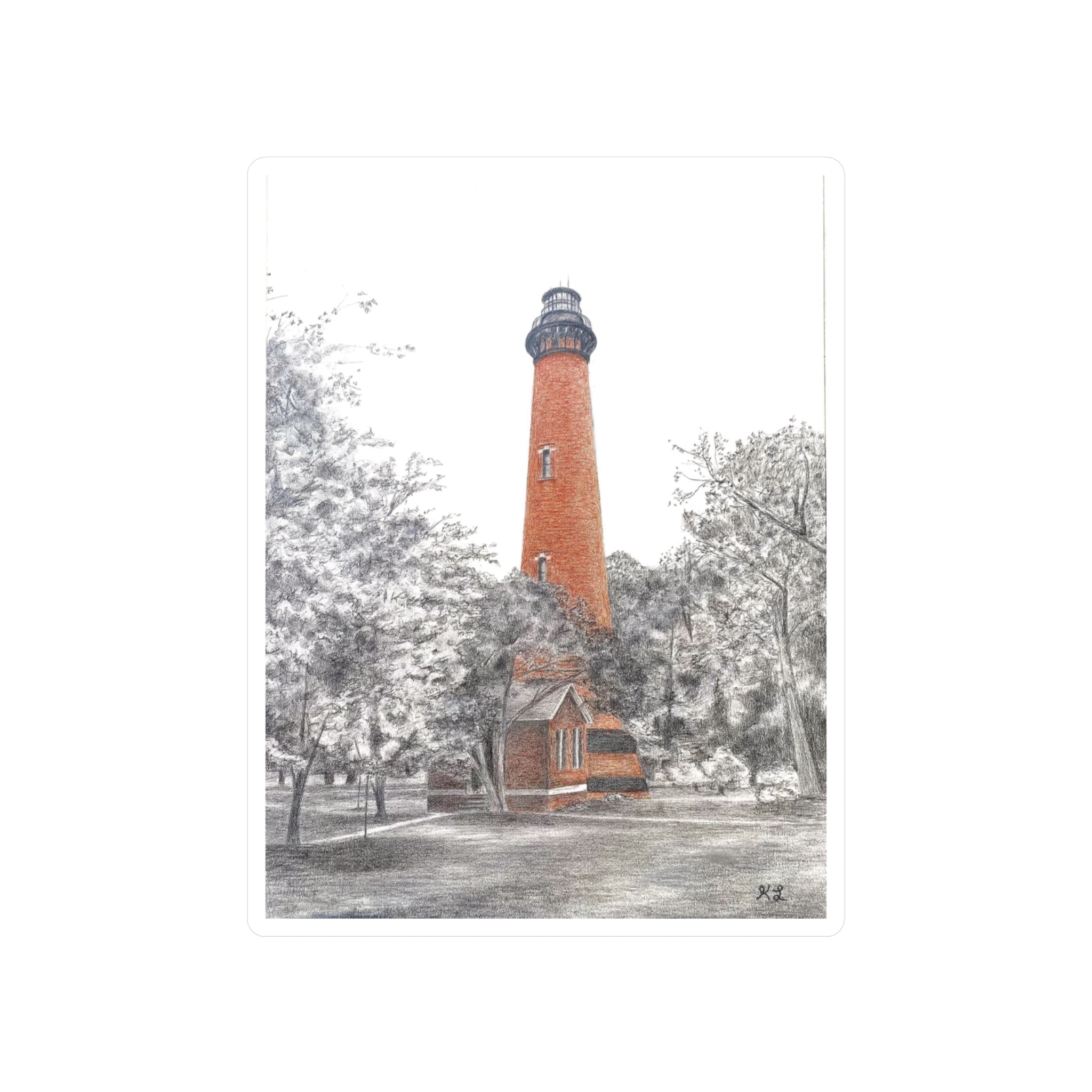 Vinyl Decals (Currituck Lighthouse) UV/Water resist