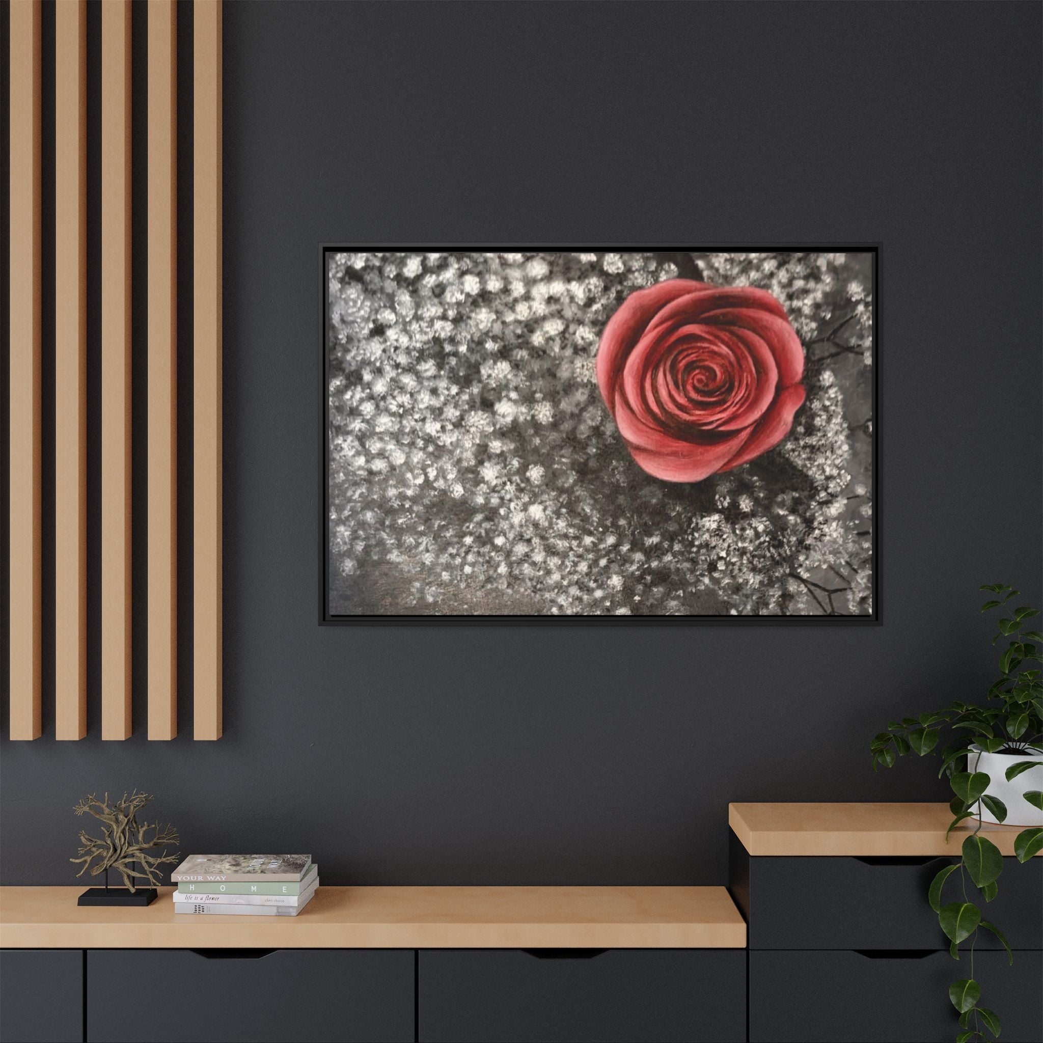 Artist Rose Wall Print