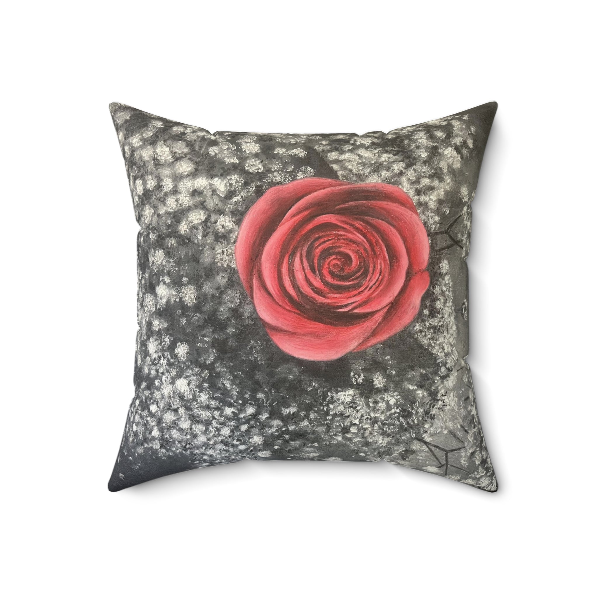 Artist Rose Accent Pillow