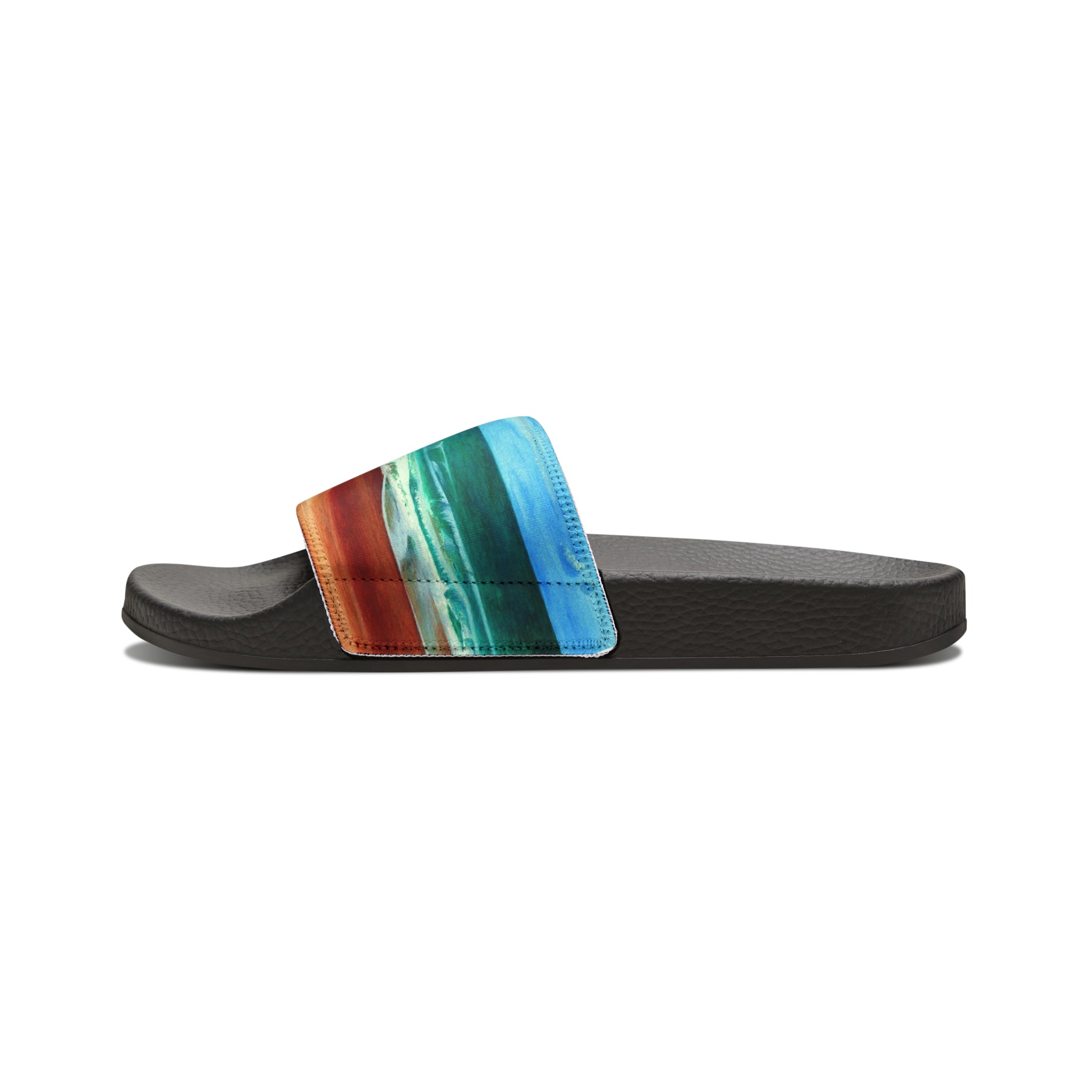 E, Dogwood Trail Men's Beach Slide Sandals