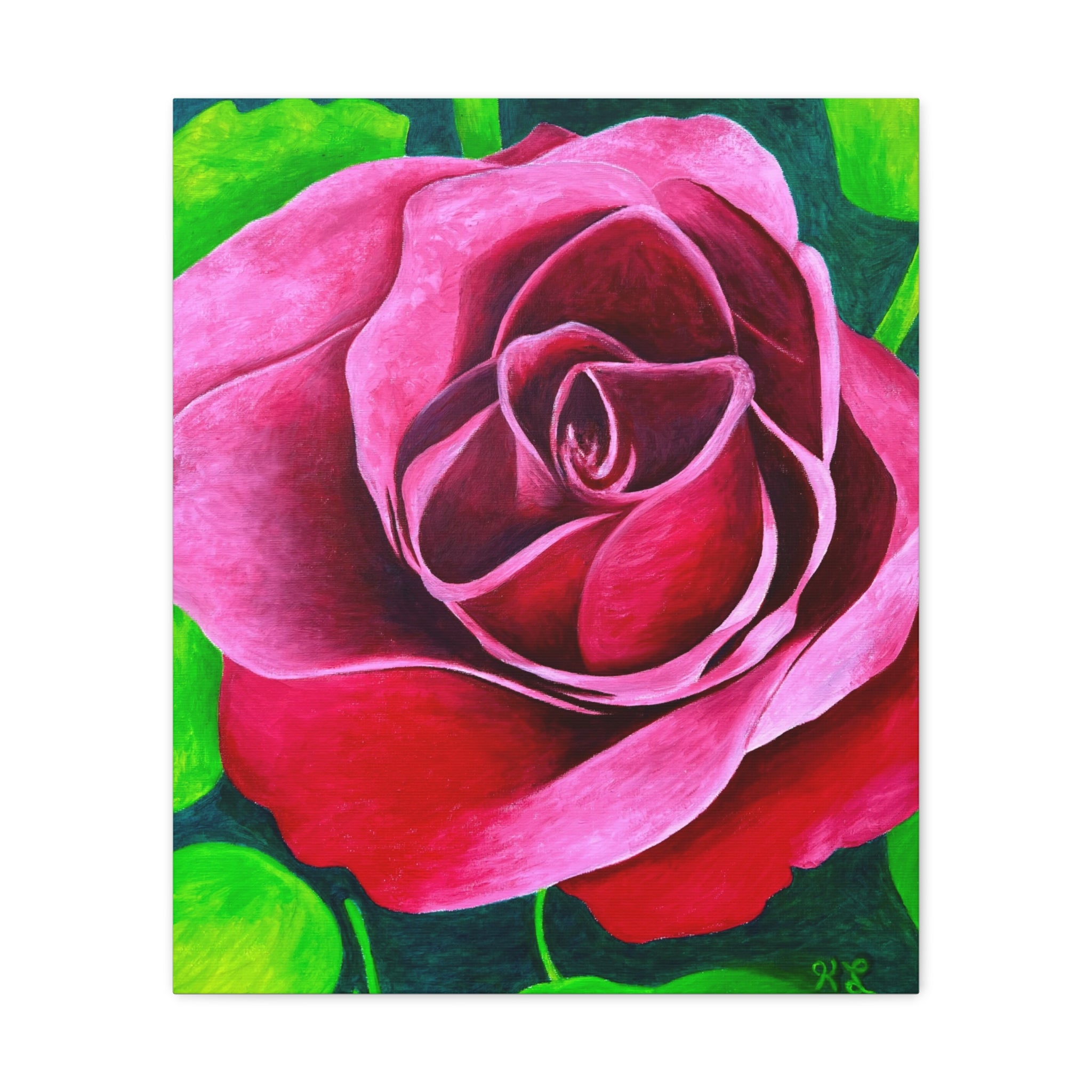 Second Rose Canvas Gallery Wall Art