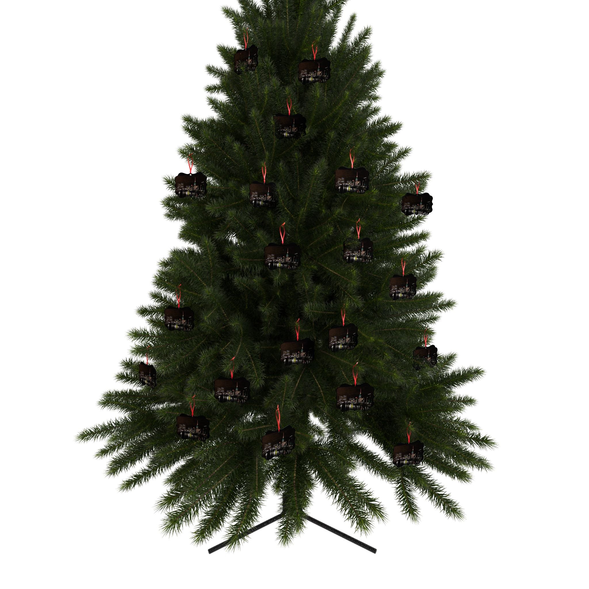 Baltimore Inner Harbor Aluminum Ornaments (1pc, 5pcs, 10pcs, 20pcs)