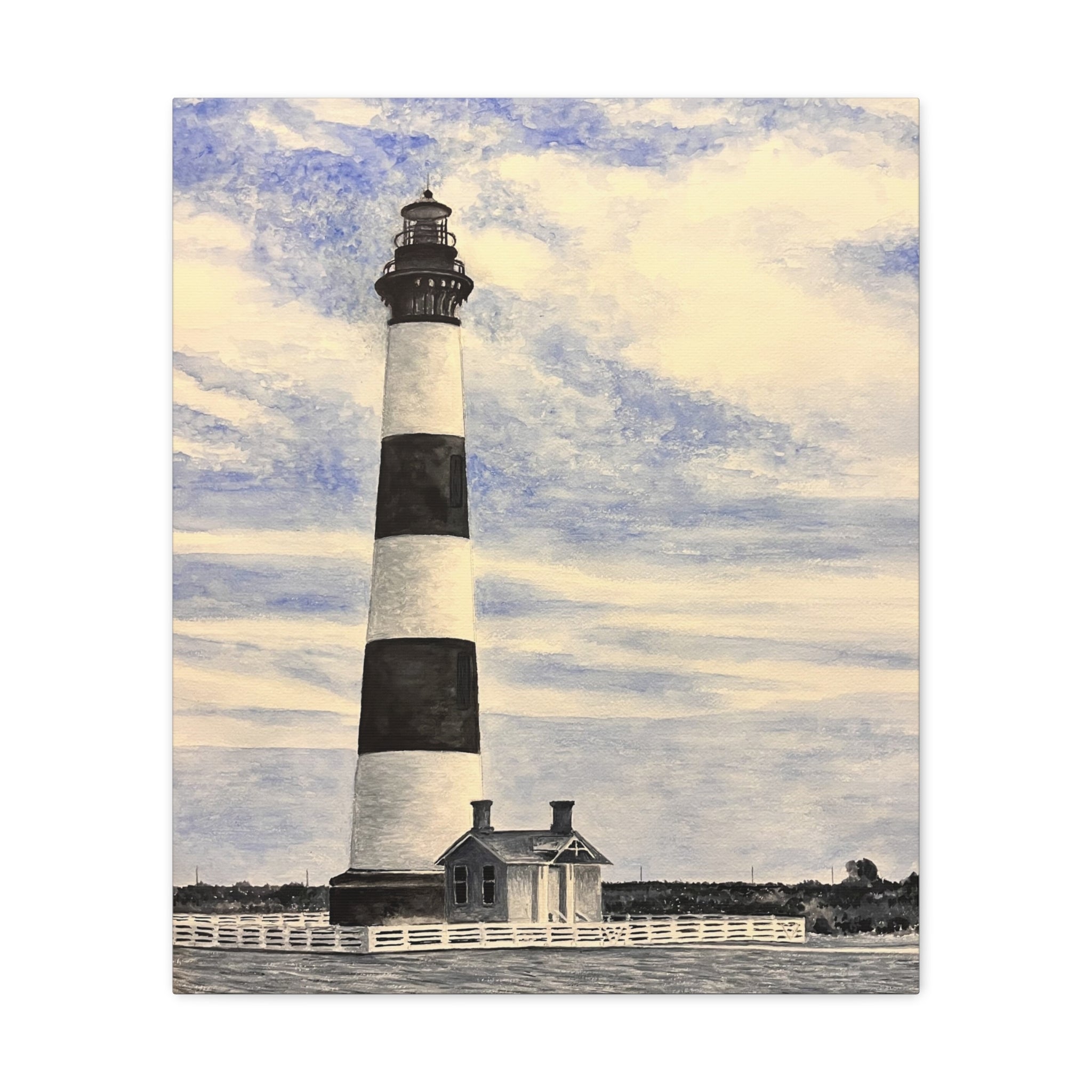 Bodie Island Lighthouse Canvas Gallery Wraps