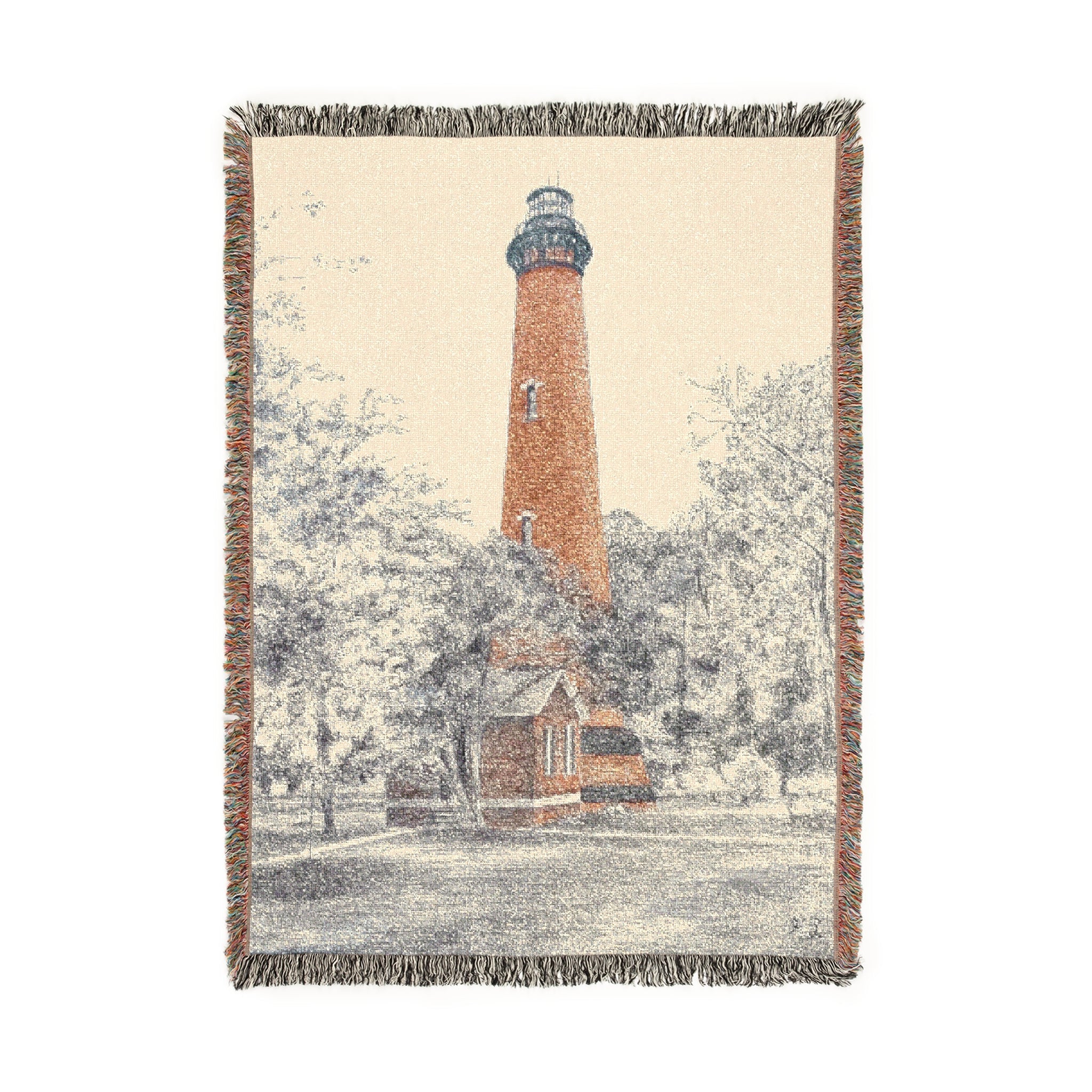 Woven Blanket Currituck Lighthouse