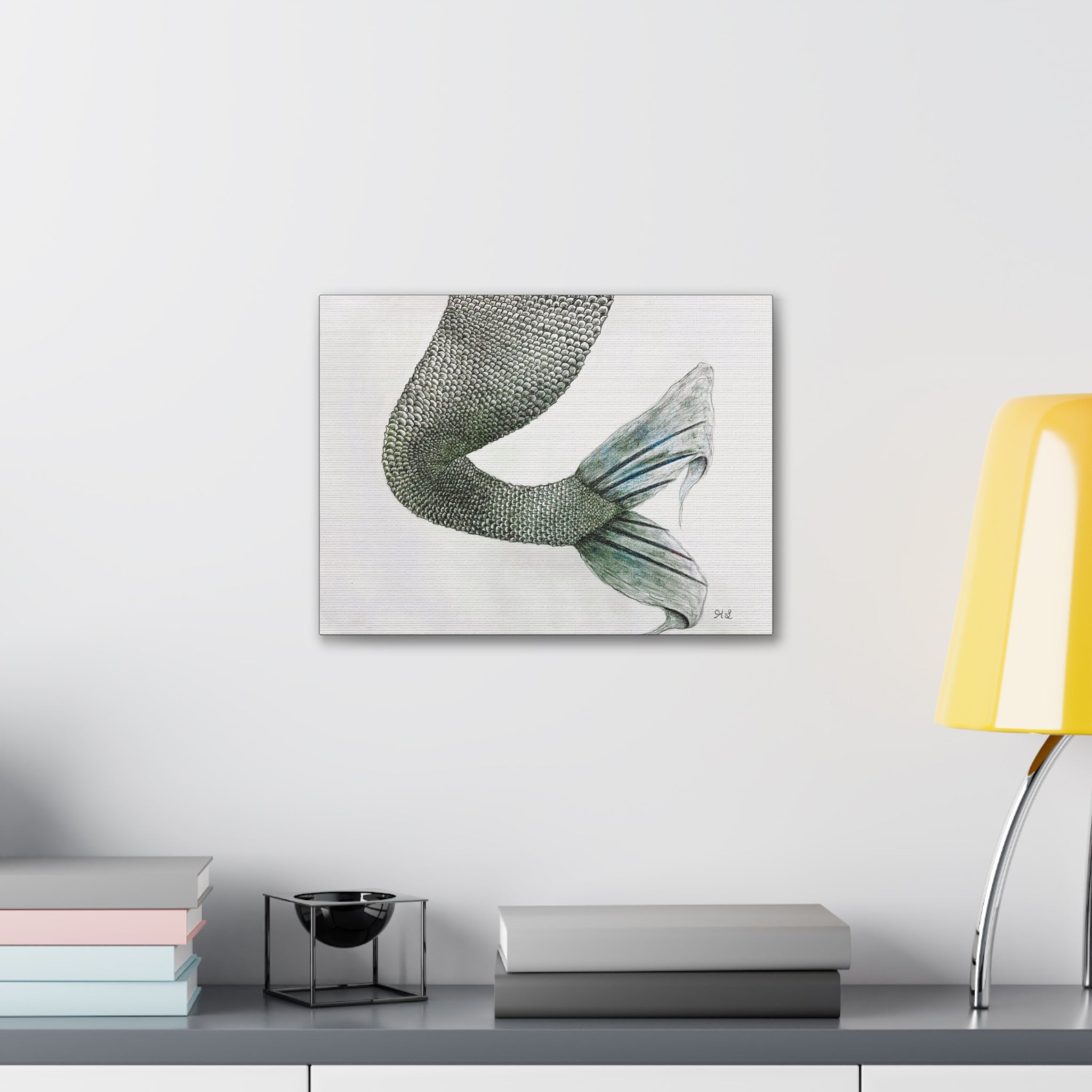 OBX Mermaid #1 Canvas Gallery Wraps