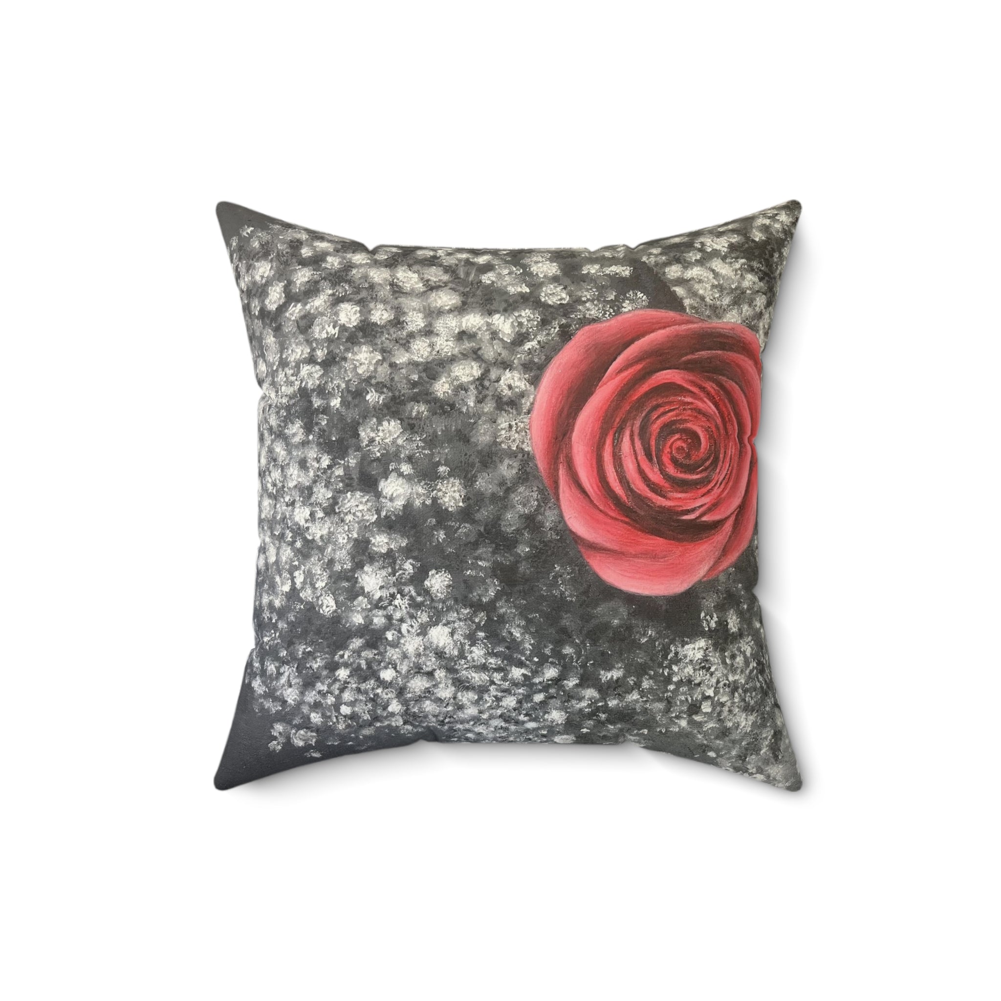 Artist Rose Accent Pillow
