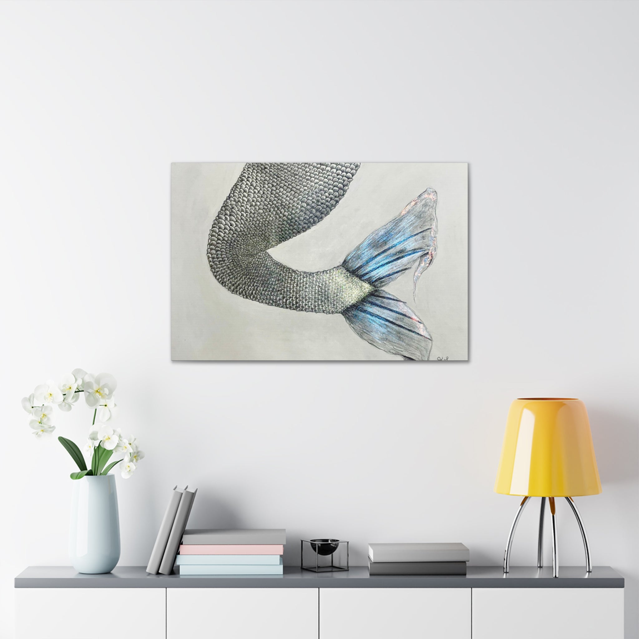 Mermaid #1 second Edition Canvas Gallery Wraps