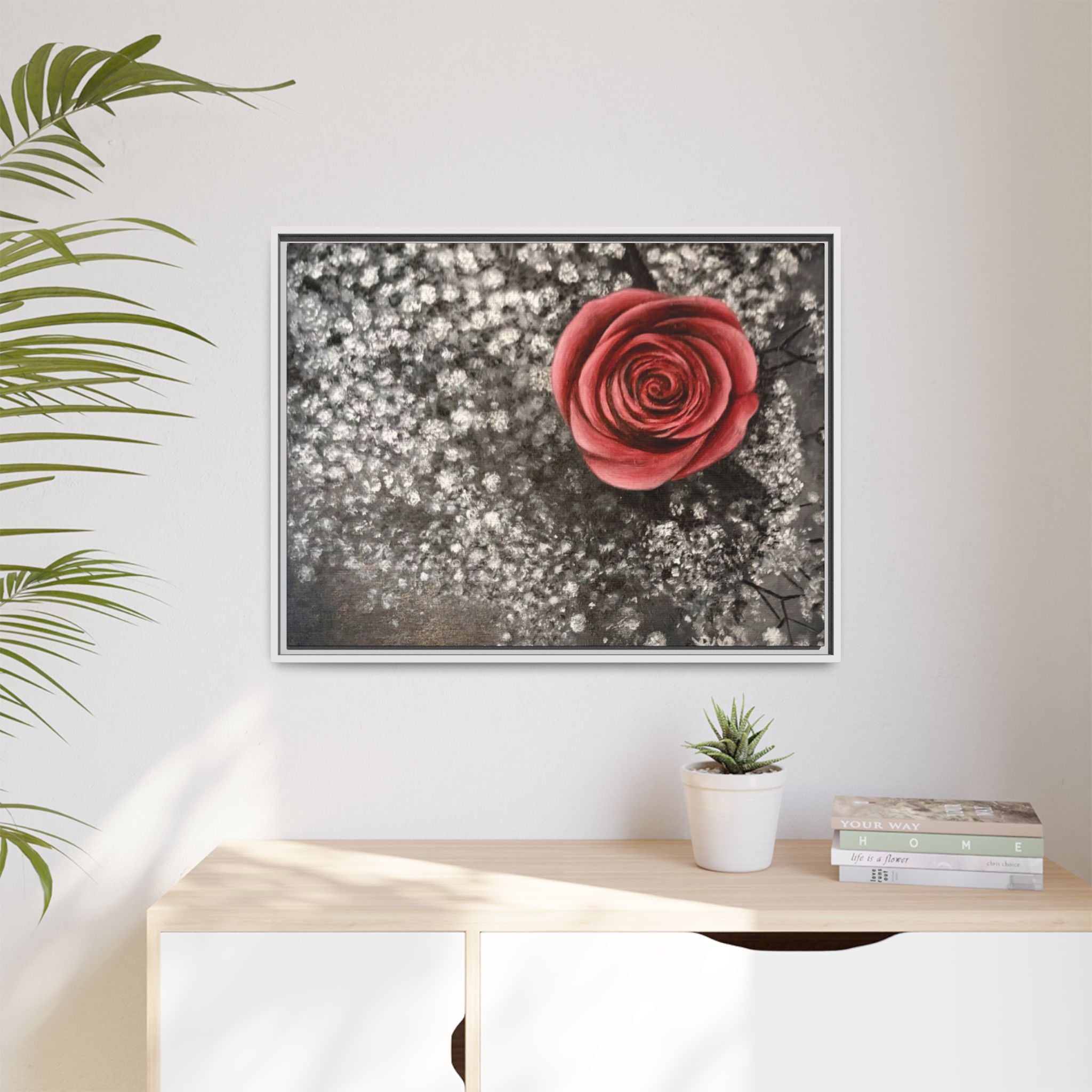 Artist Rose Wall Print