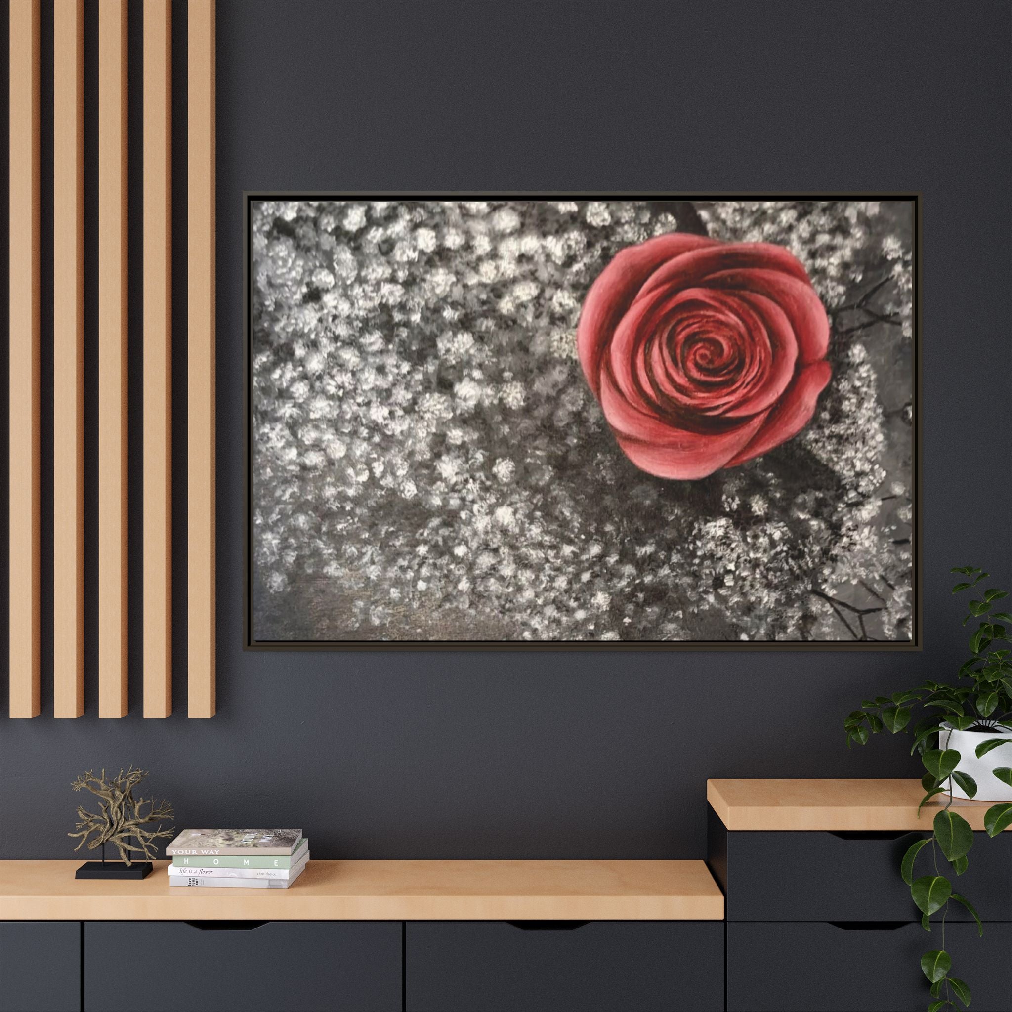 Artist Rose Wall Print