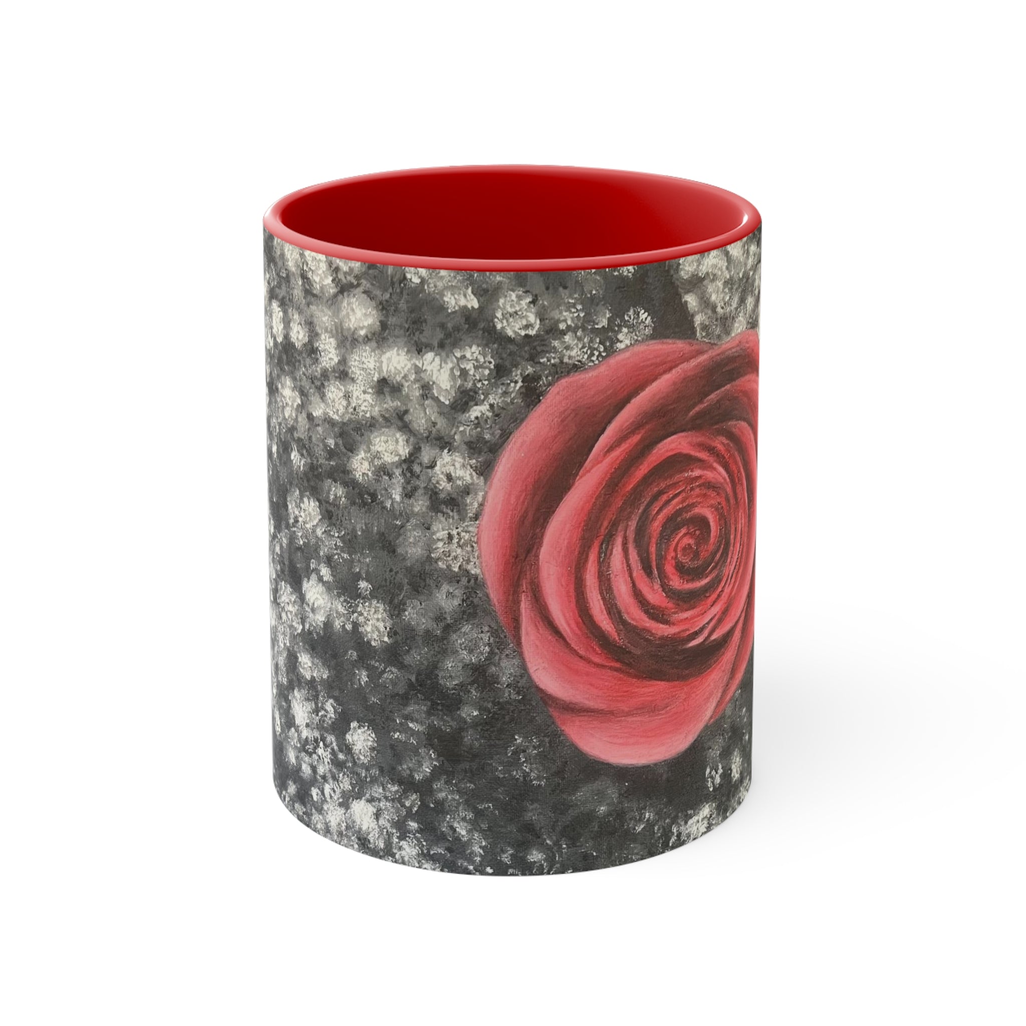 Artist Rose Accent Coffee Mug, 11oz