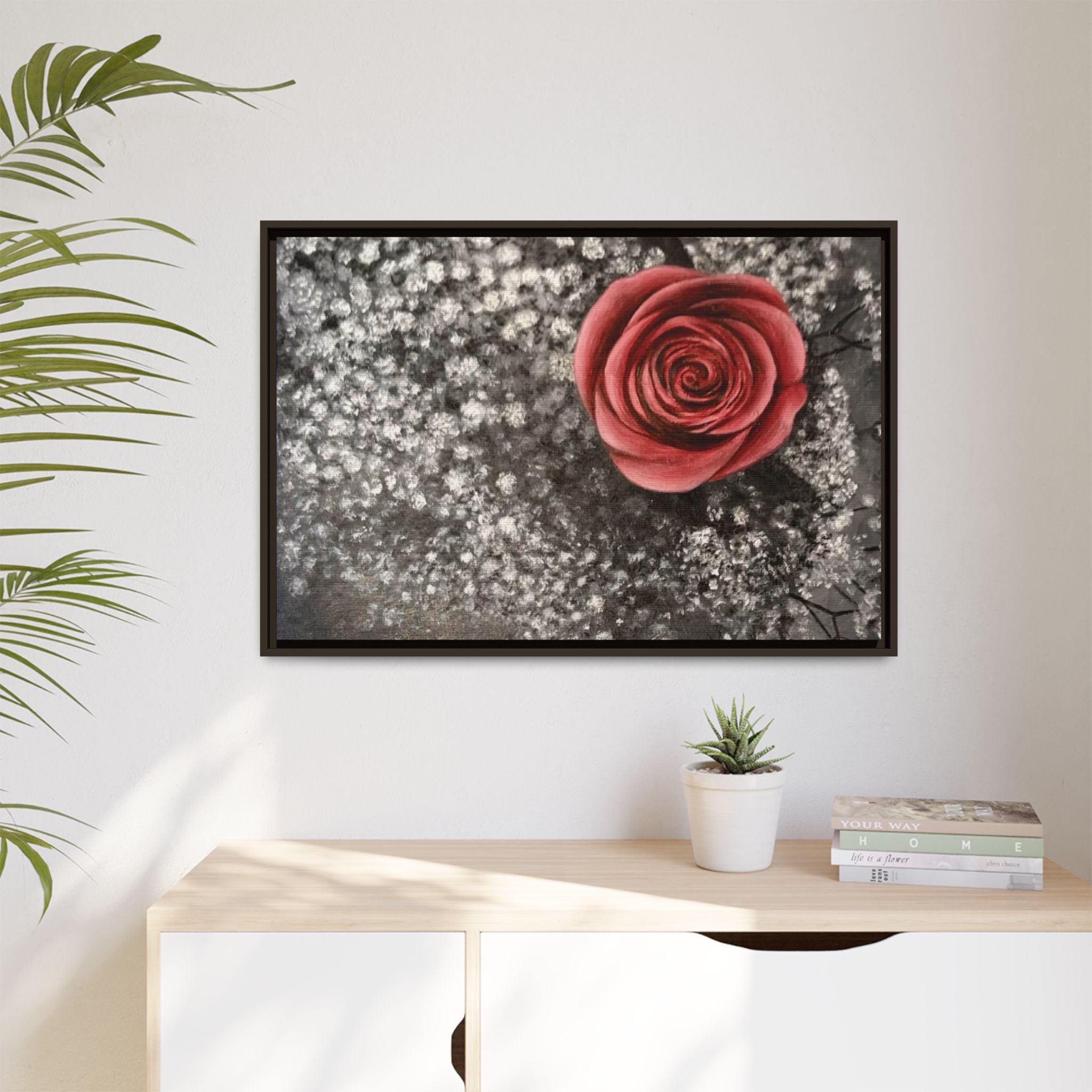 Artist Rose Wall Print