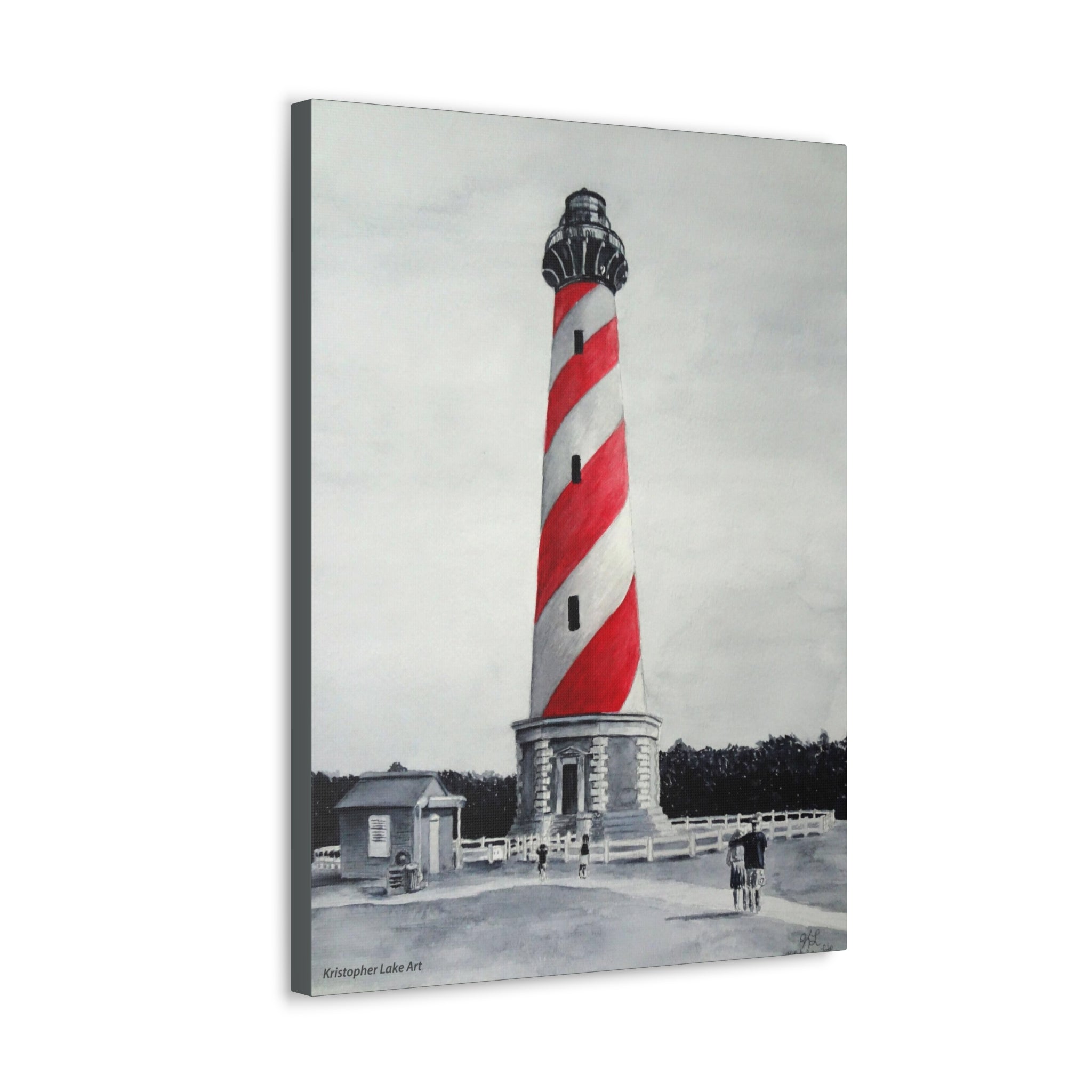 Hatteras Lighthouse (Surreal) Canvas Gallery Wraps