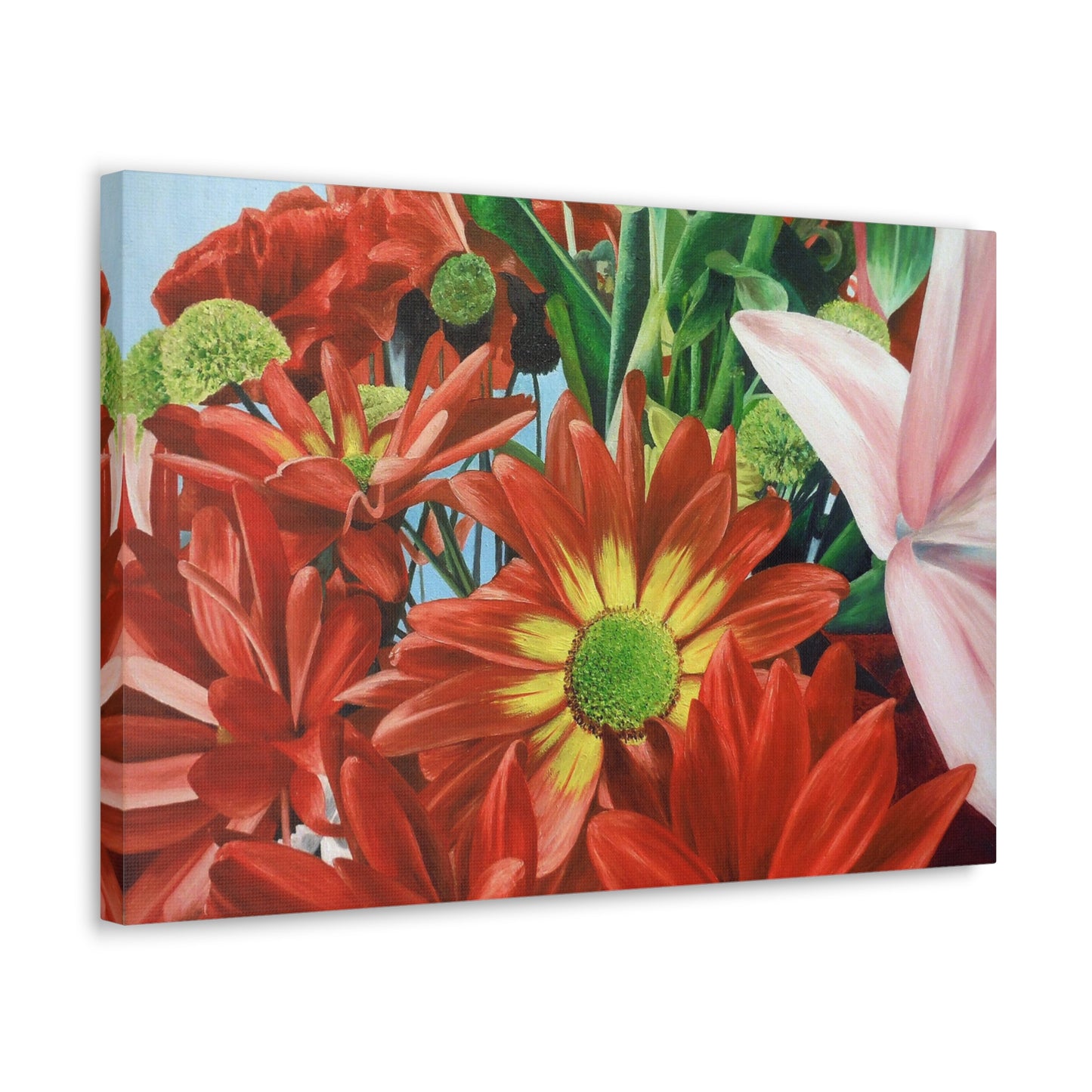 Gallery Print of the Original Oil Painting "Bunch Of Flowers"