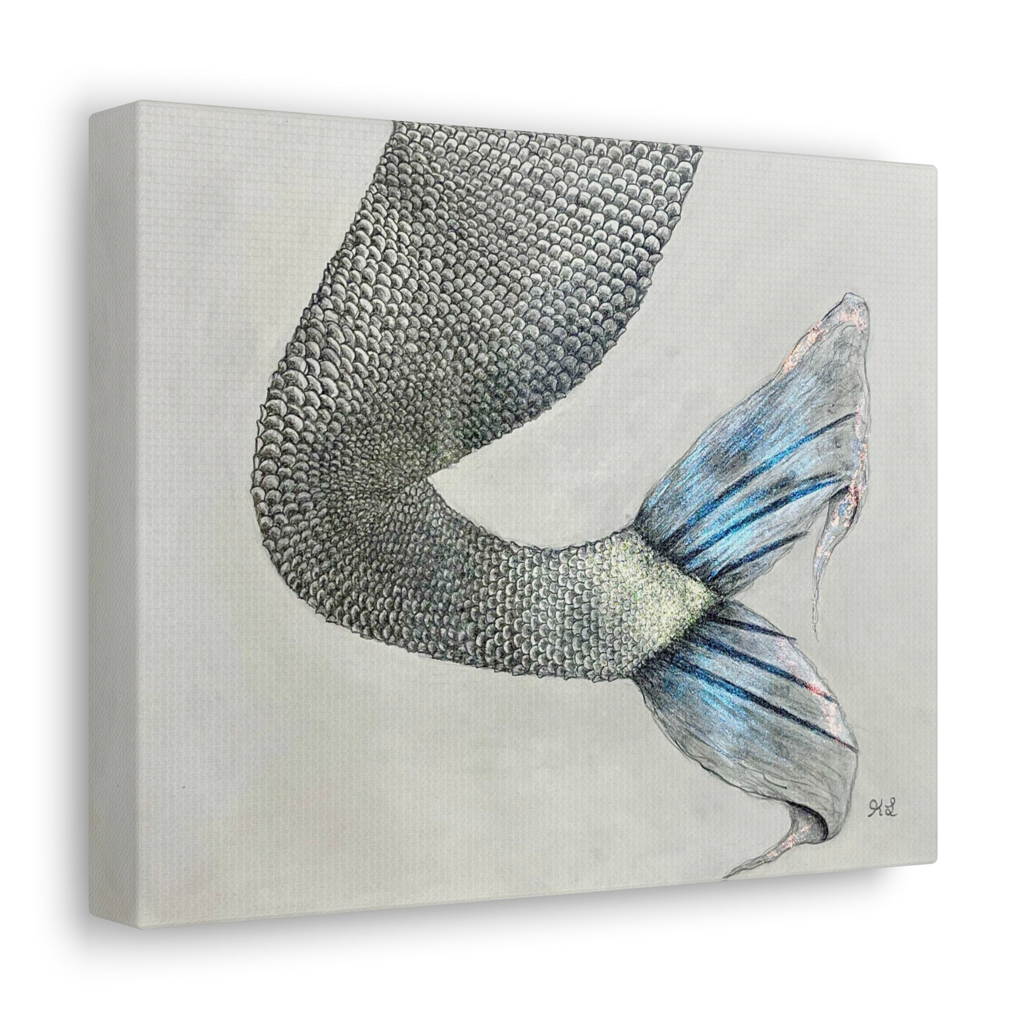 Mermaid #1 second Edition Canvas Gallery Wraps