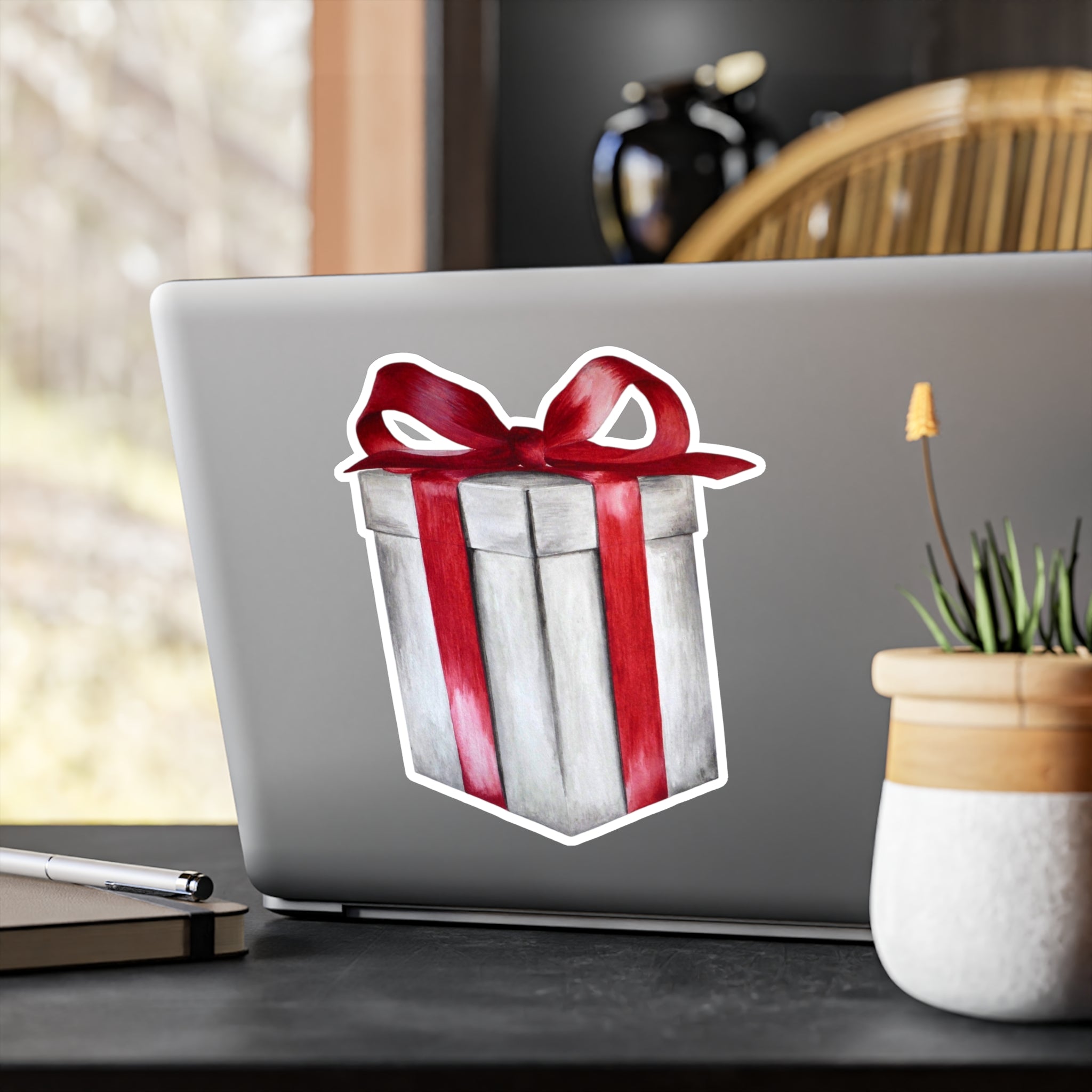 Present Kiss-Cut Vinyl Decals