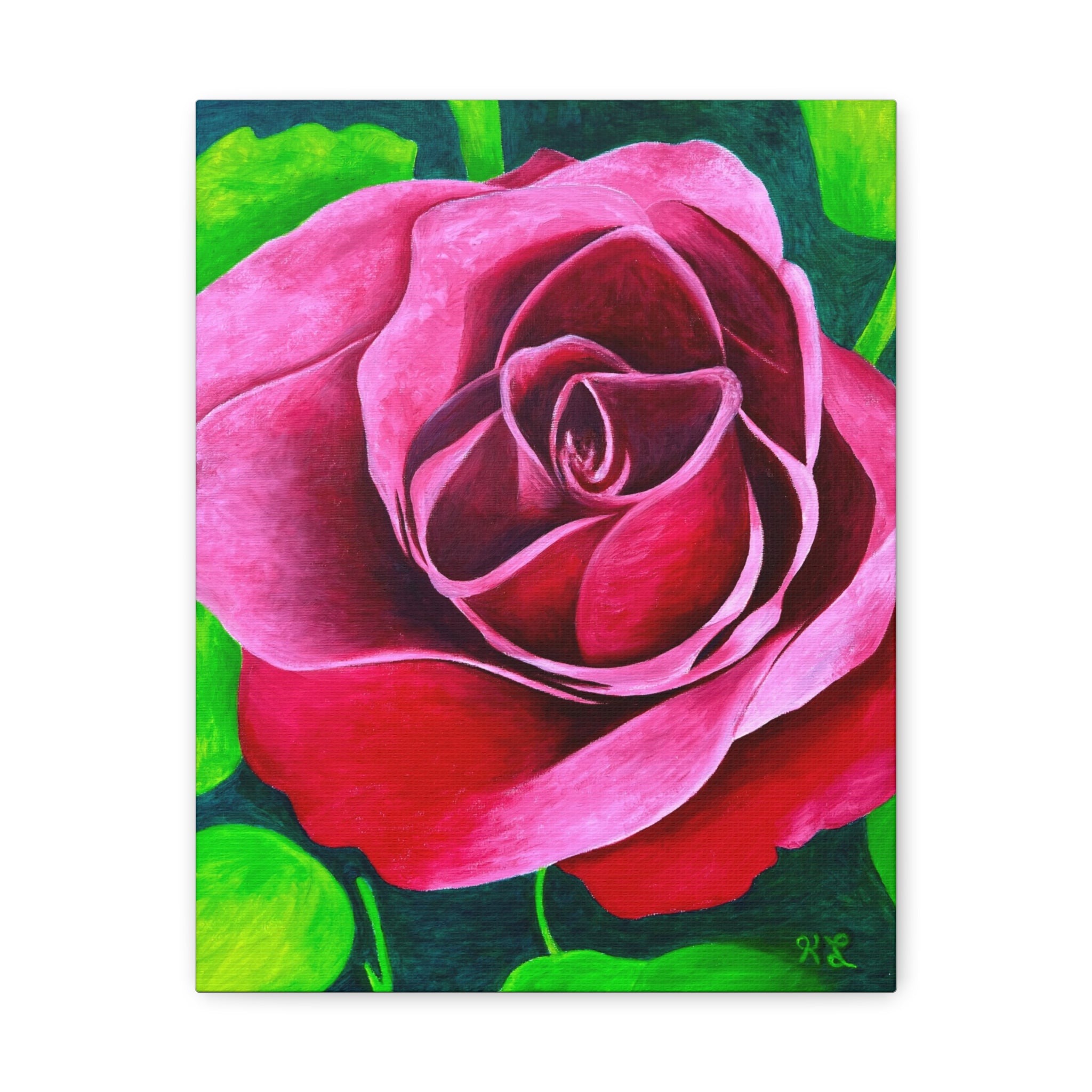 Second Rose Canvas Gallery Wall Art