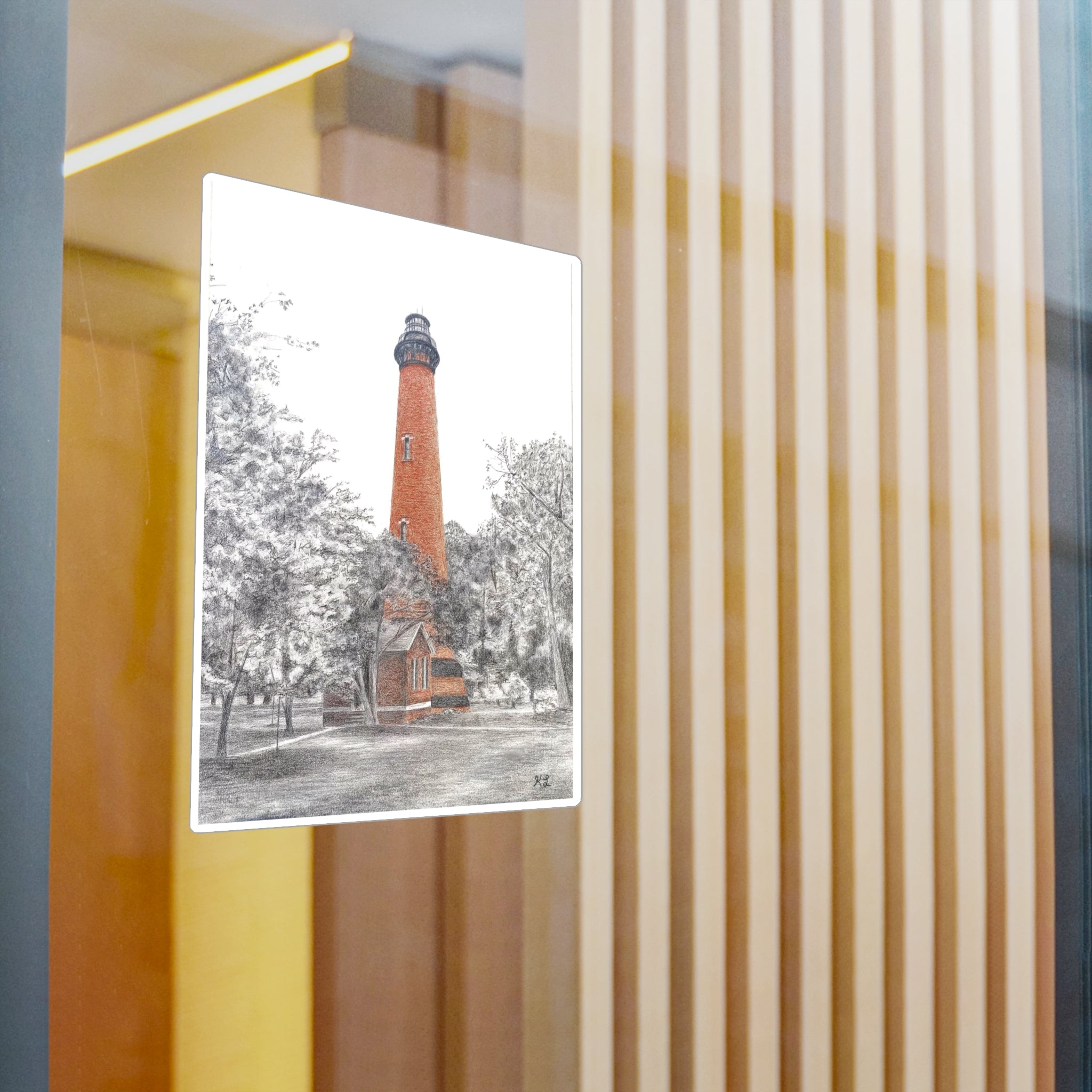 Vinyl Decals (Currituck Lighthouse) UV/Water resist