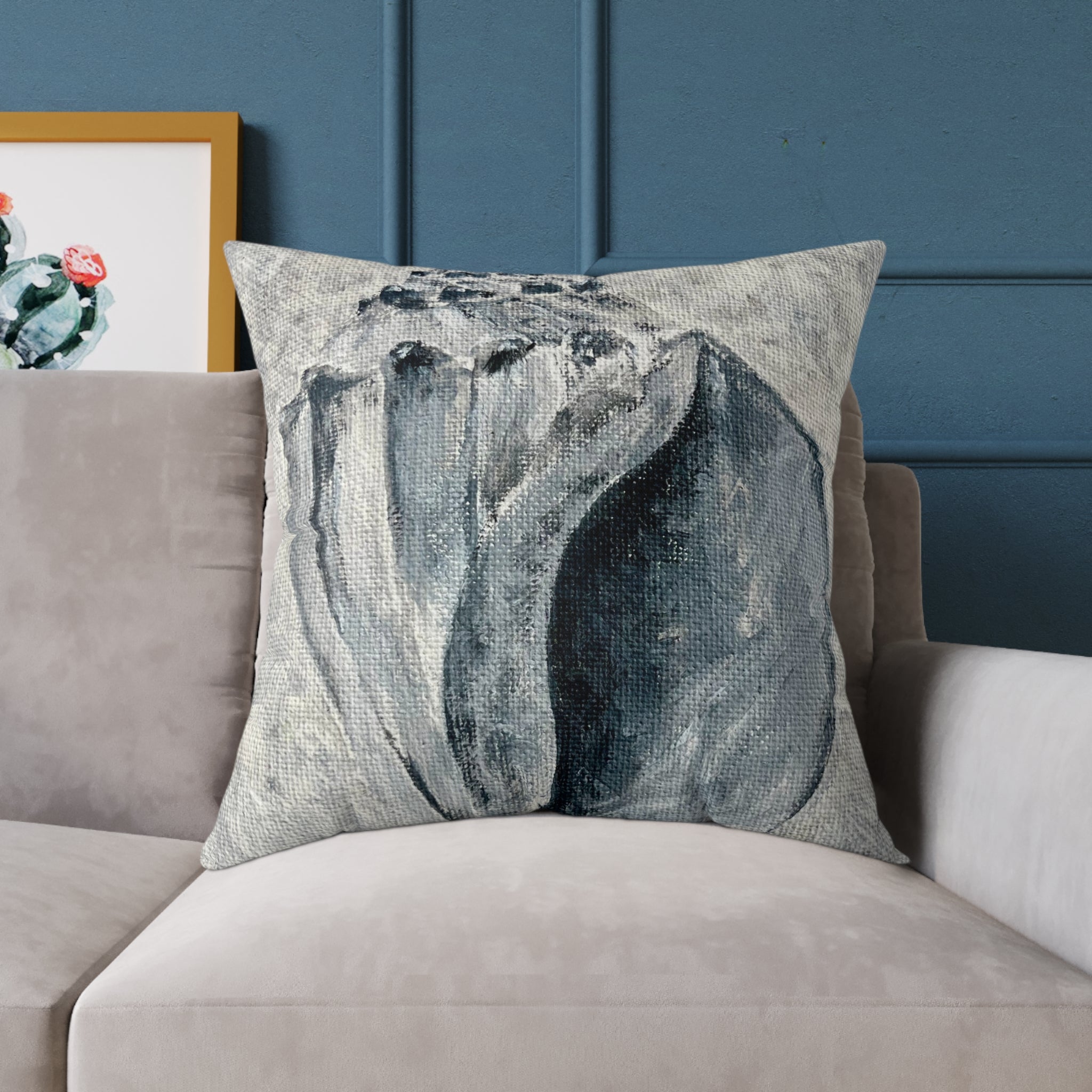 Welk Shell Square Canvas Pillow