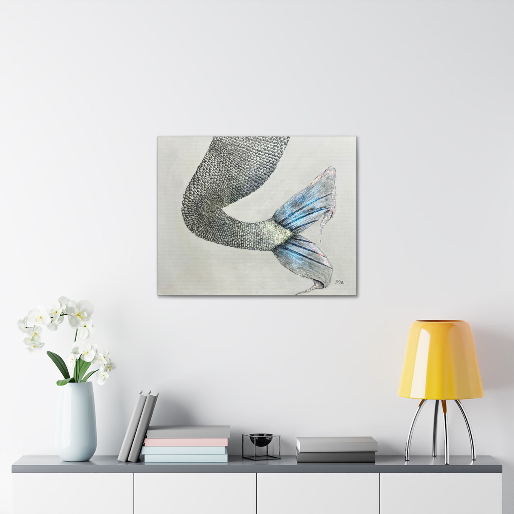 Mermaid #1 second Edition Canvas Gallery Wraps