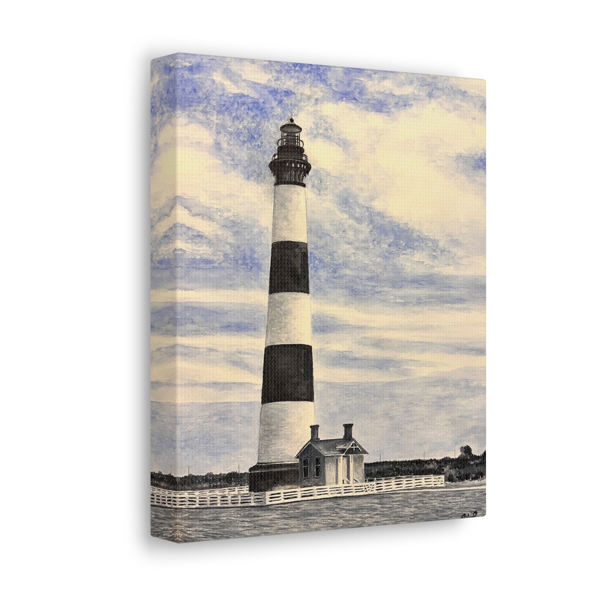 Bodie Island Lighthouse Canvas Gallery Wraps