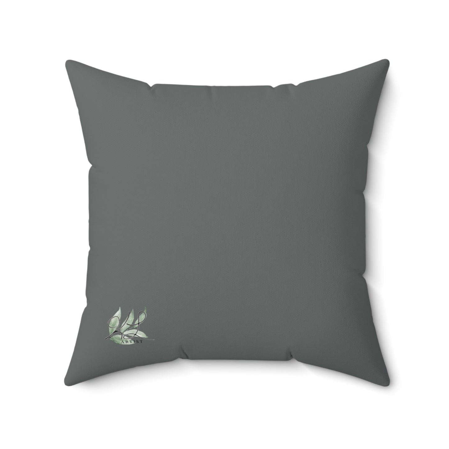 Growth Flower Square Pillow