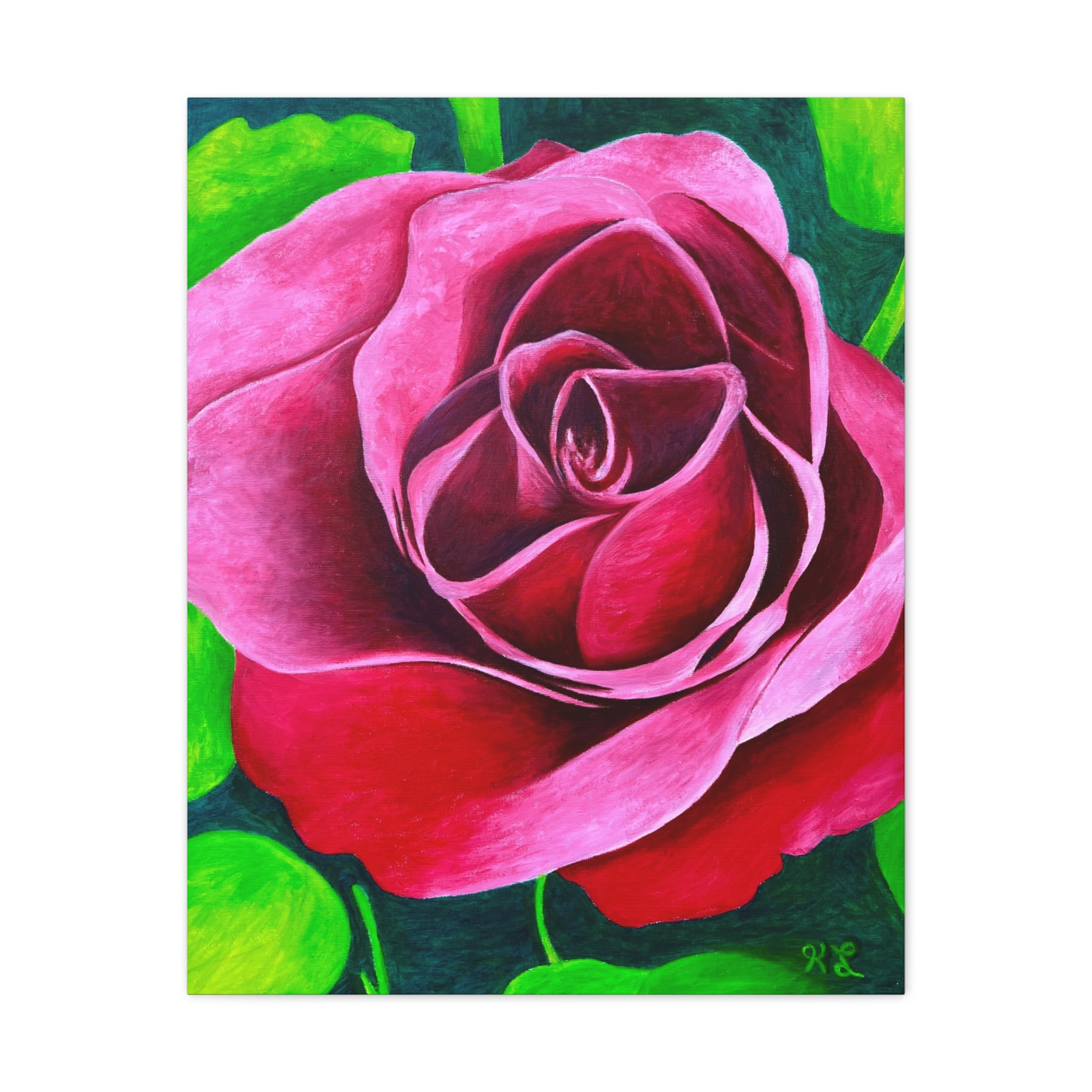 Second Rose Canvas Gallery Wall Art